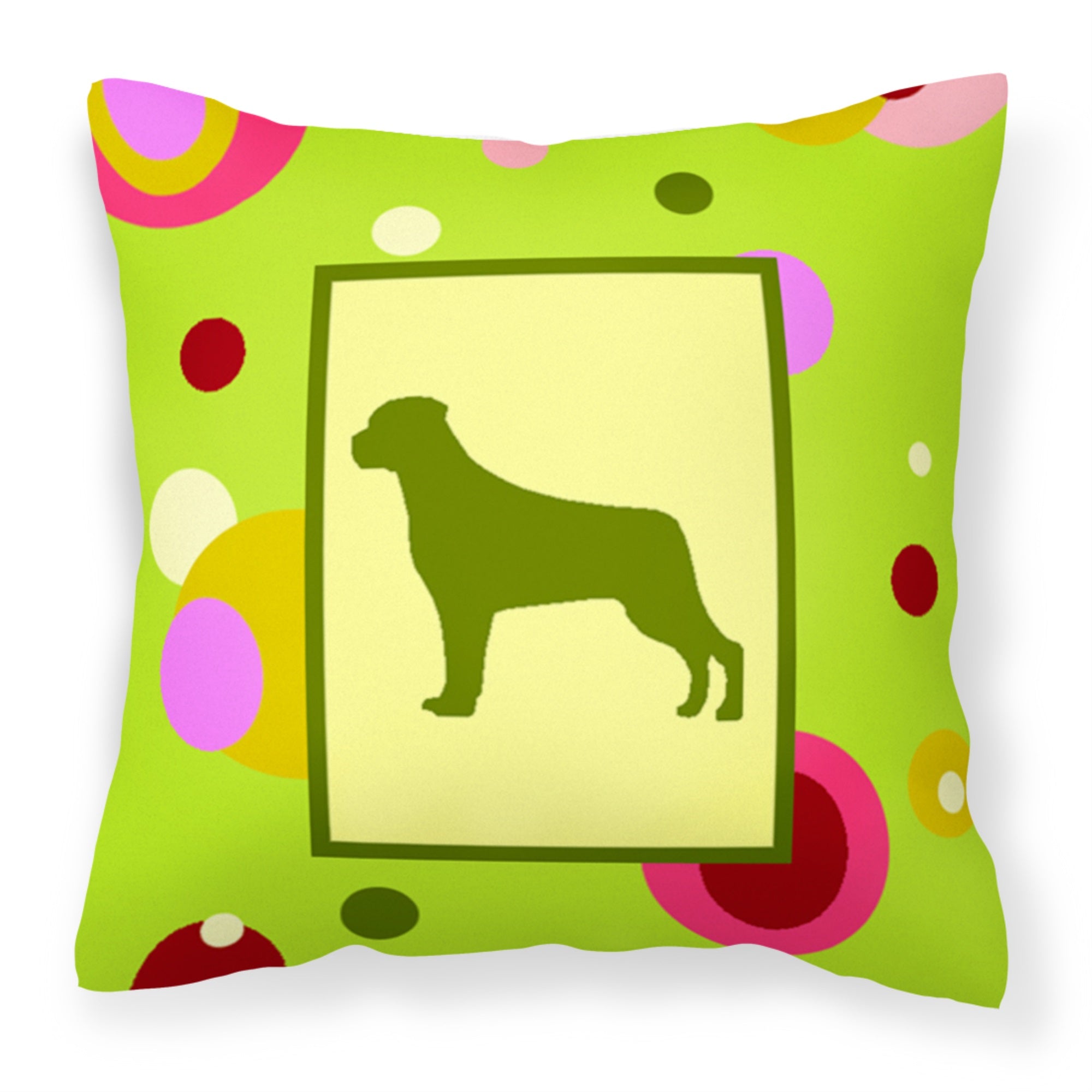 Rottweiler Fabric Decorative Pillow