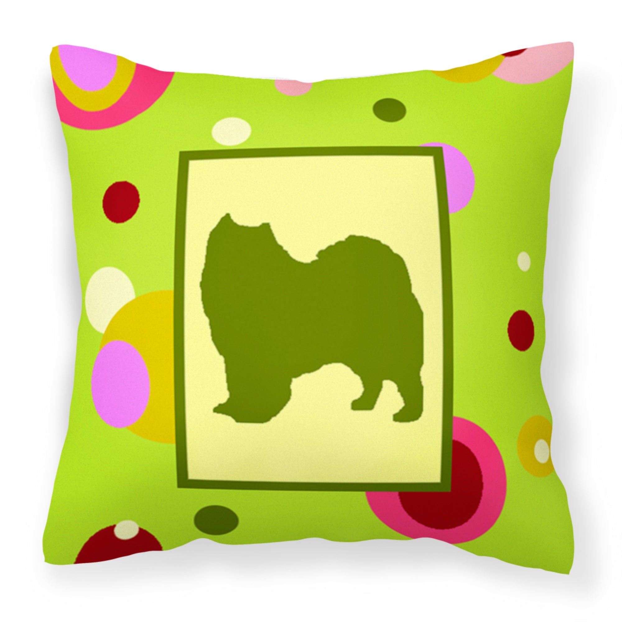 Samoyed Fabric Decorative Pillow