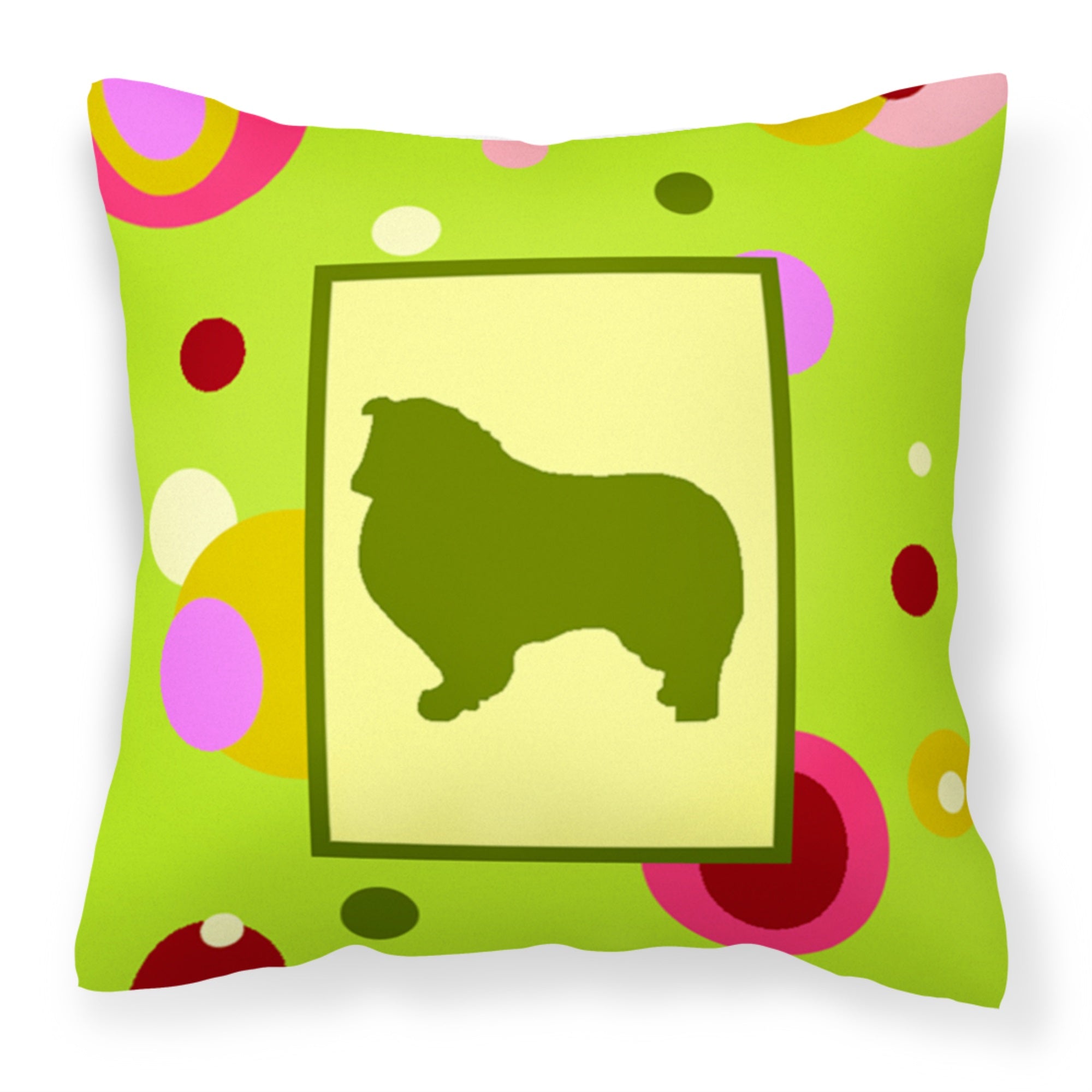Collie Fabric Decorative Pillow