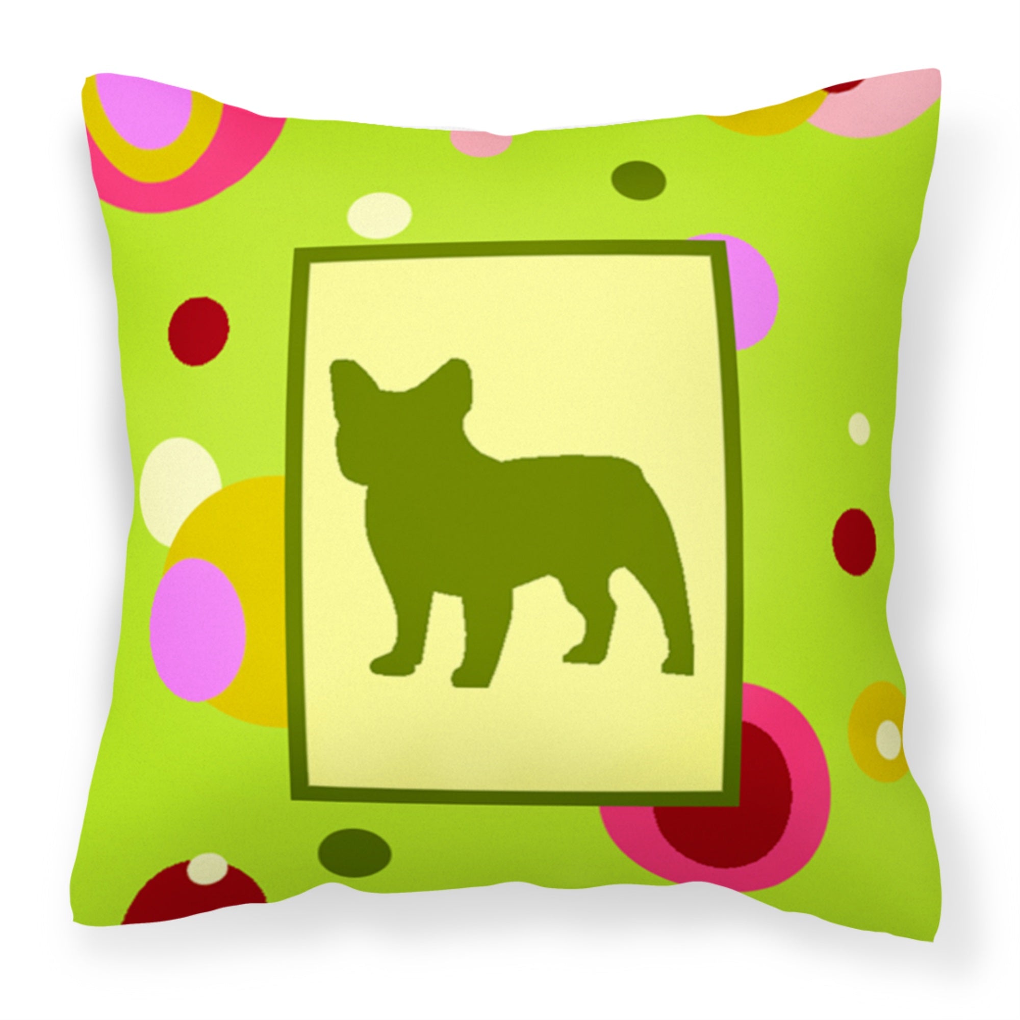 French Bulldog Fabric Decorative Pillow