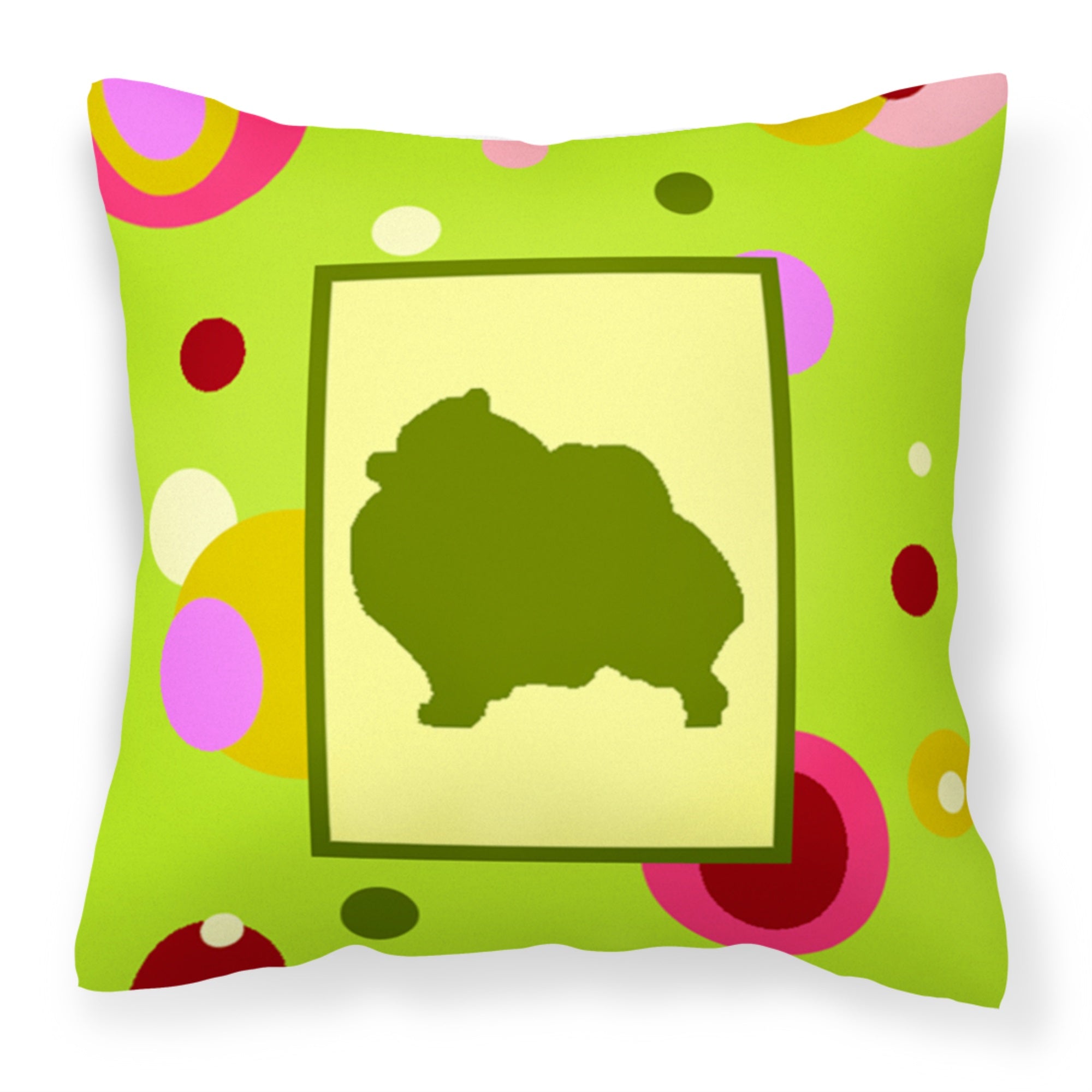 Pomeranian Fabric Decorative Pillow