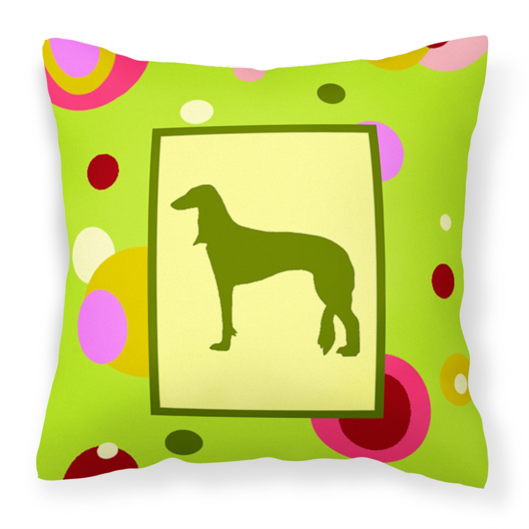 Saluki Fabric Decorative Pillow