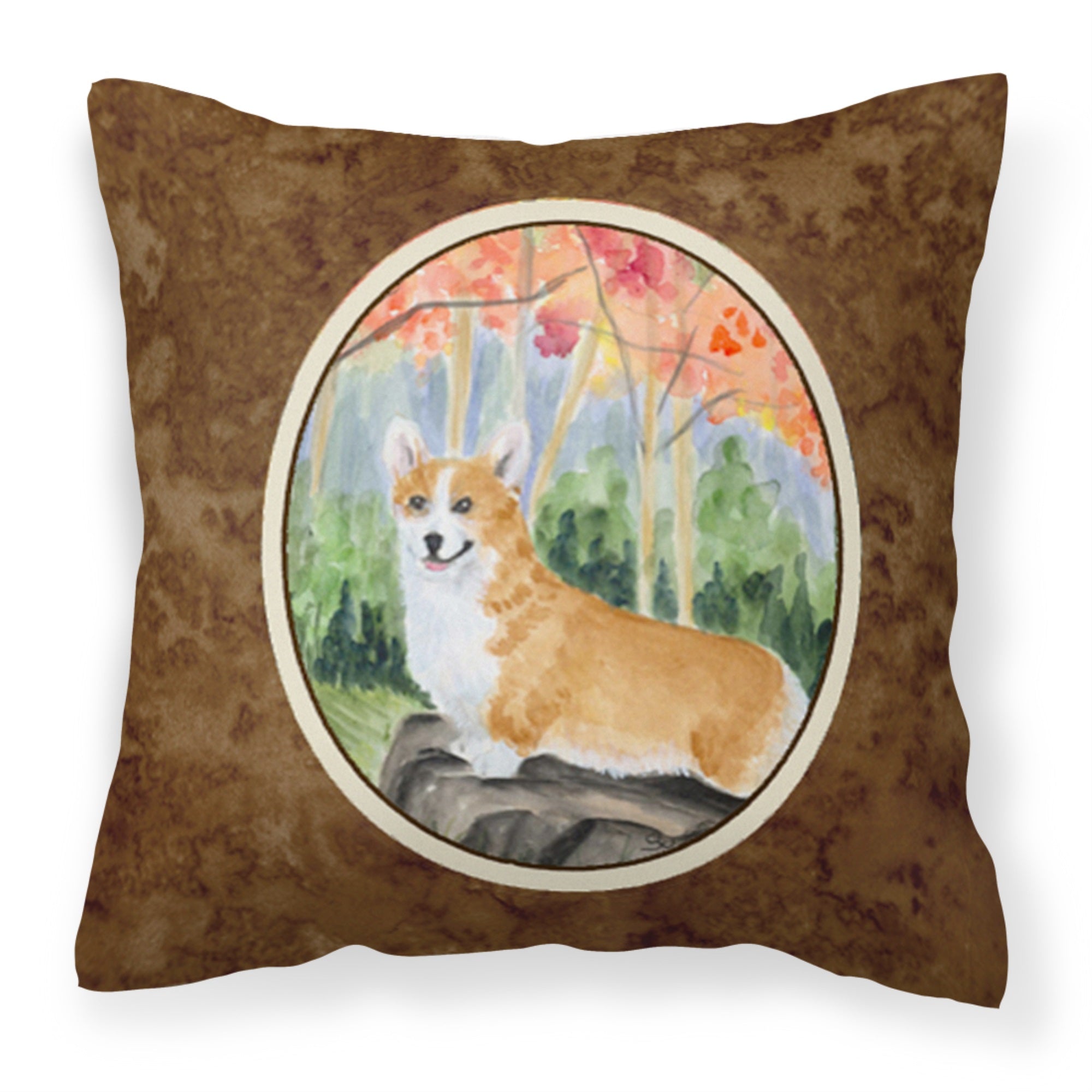 Corgi Fabric Decorative Pillow