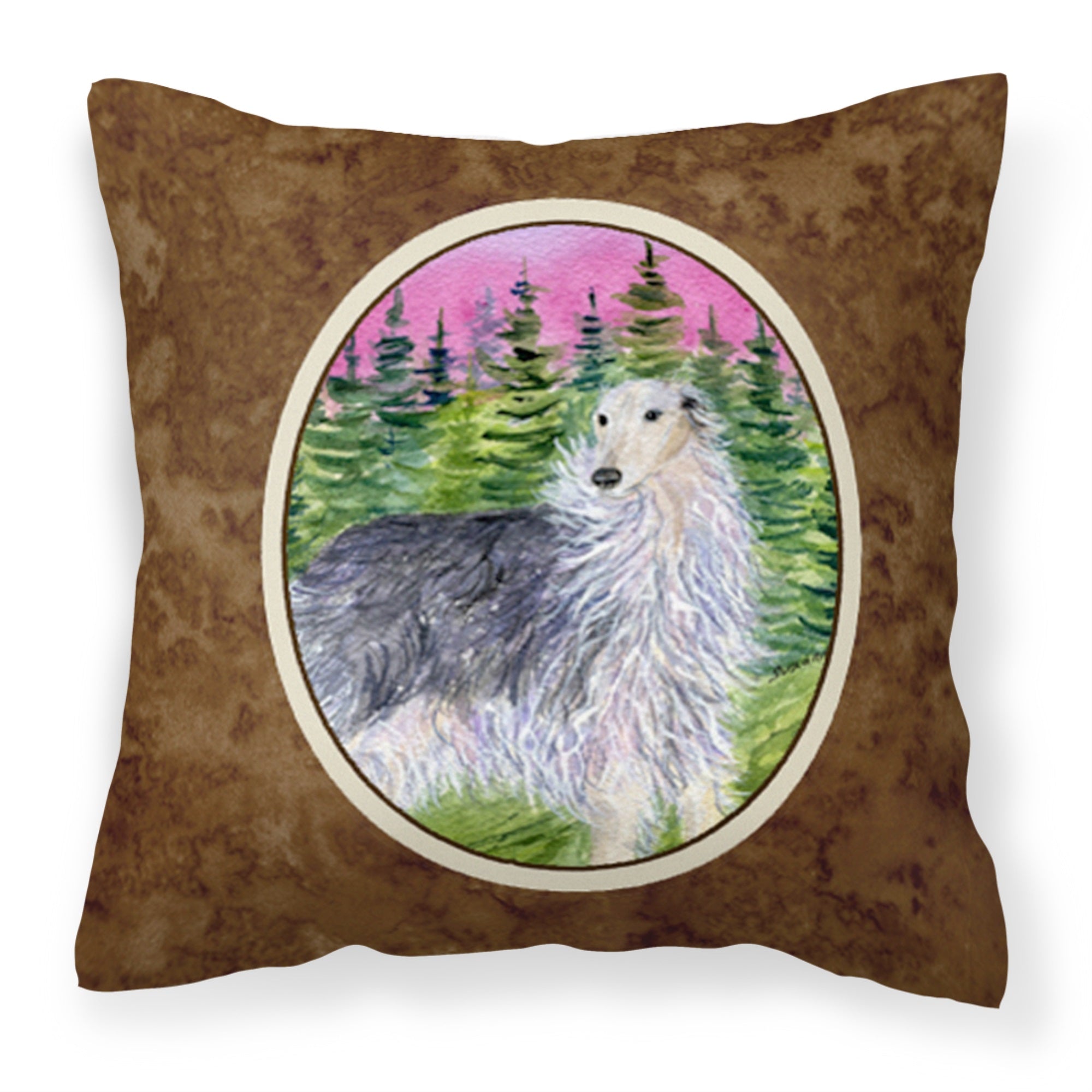 Borzoi Fabric Decorative Pillow