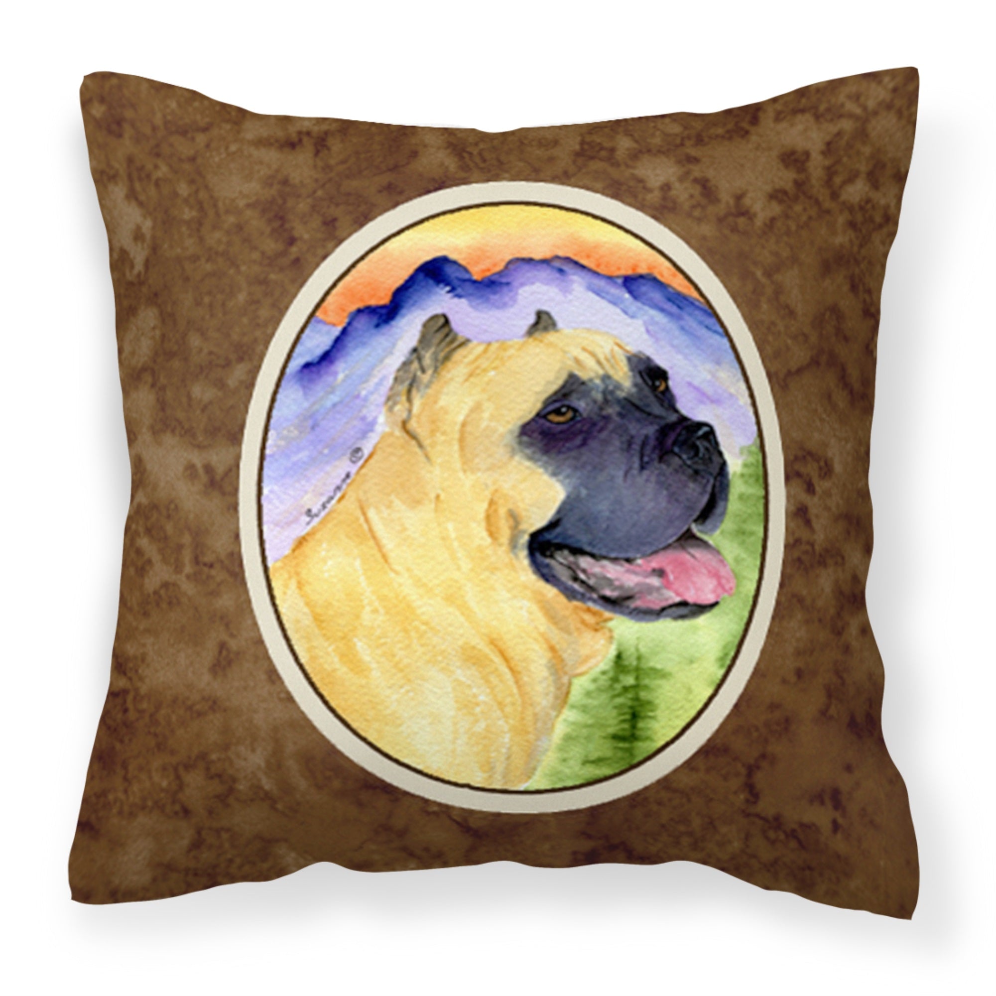 Cane Corso Fabric Decorative Pillow