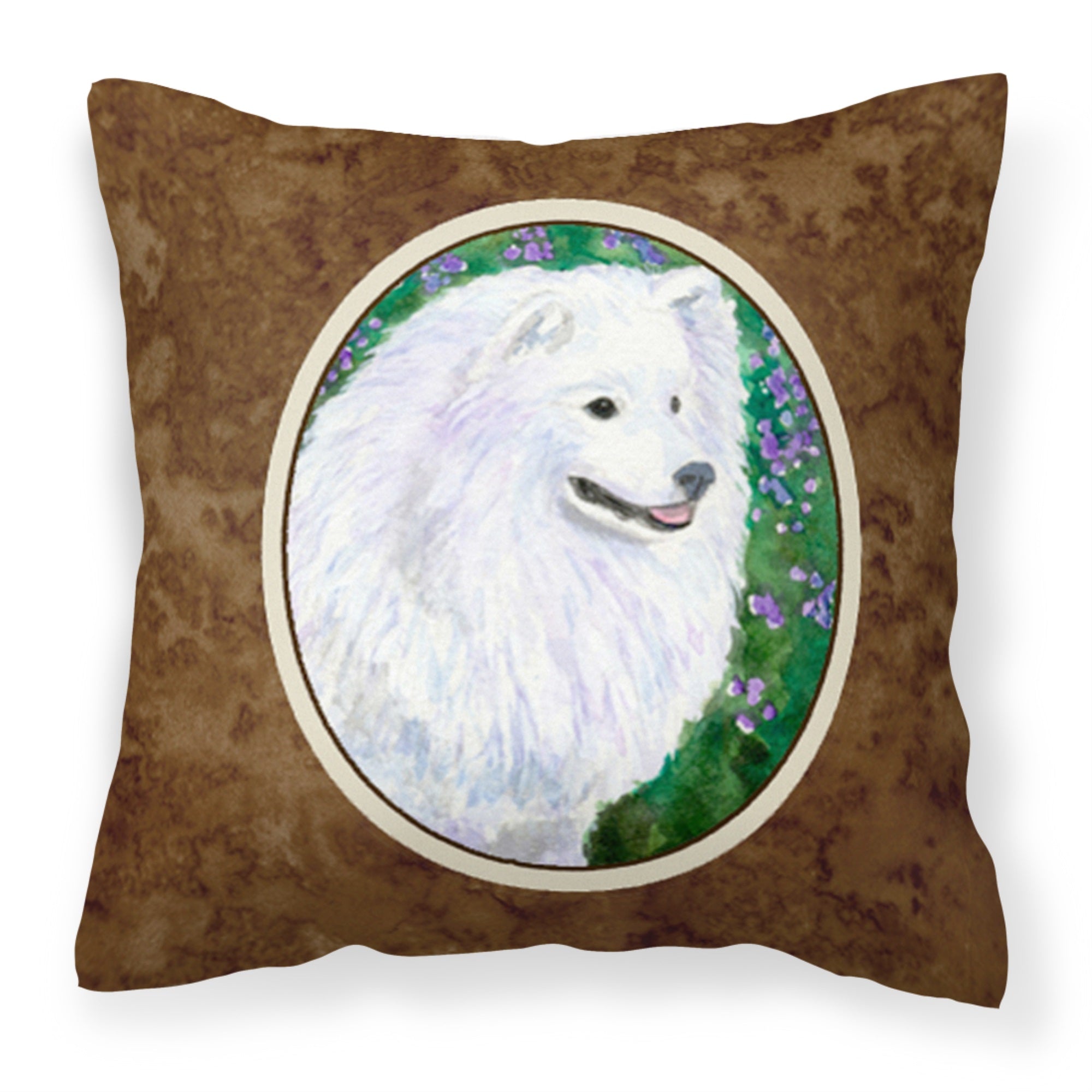 American Eskimo Fabric Decorative Pillow