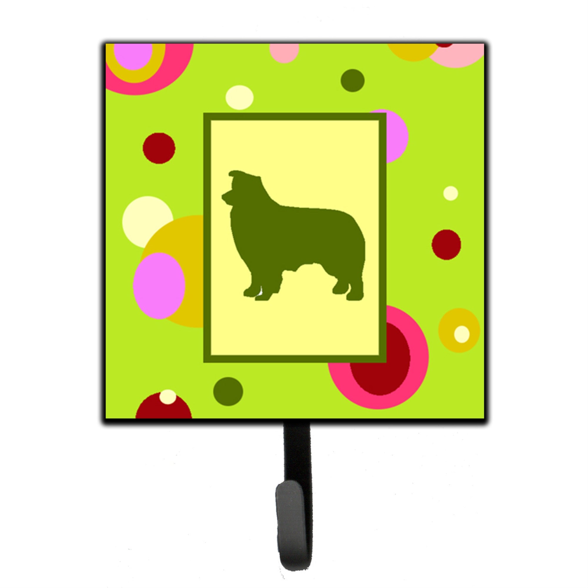 Border Collie Leash Or Key Holder