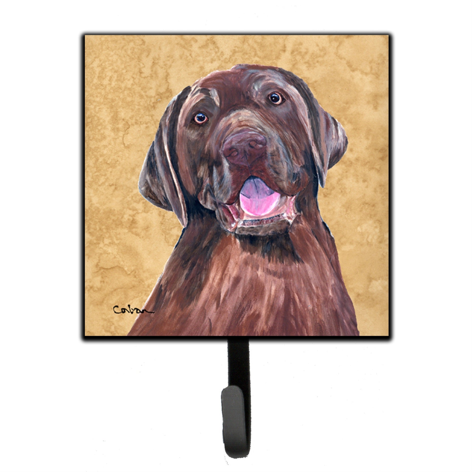 Labrador Wipe Your Paws Leash Or Key Holder