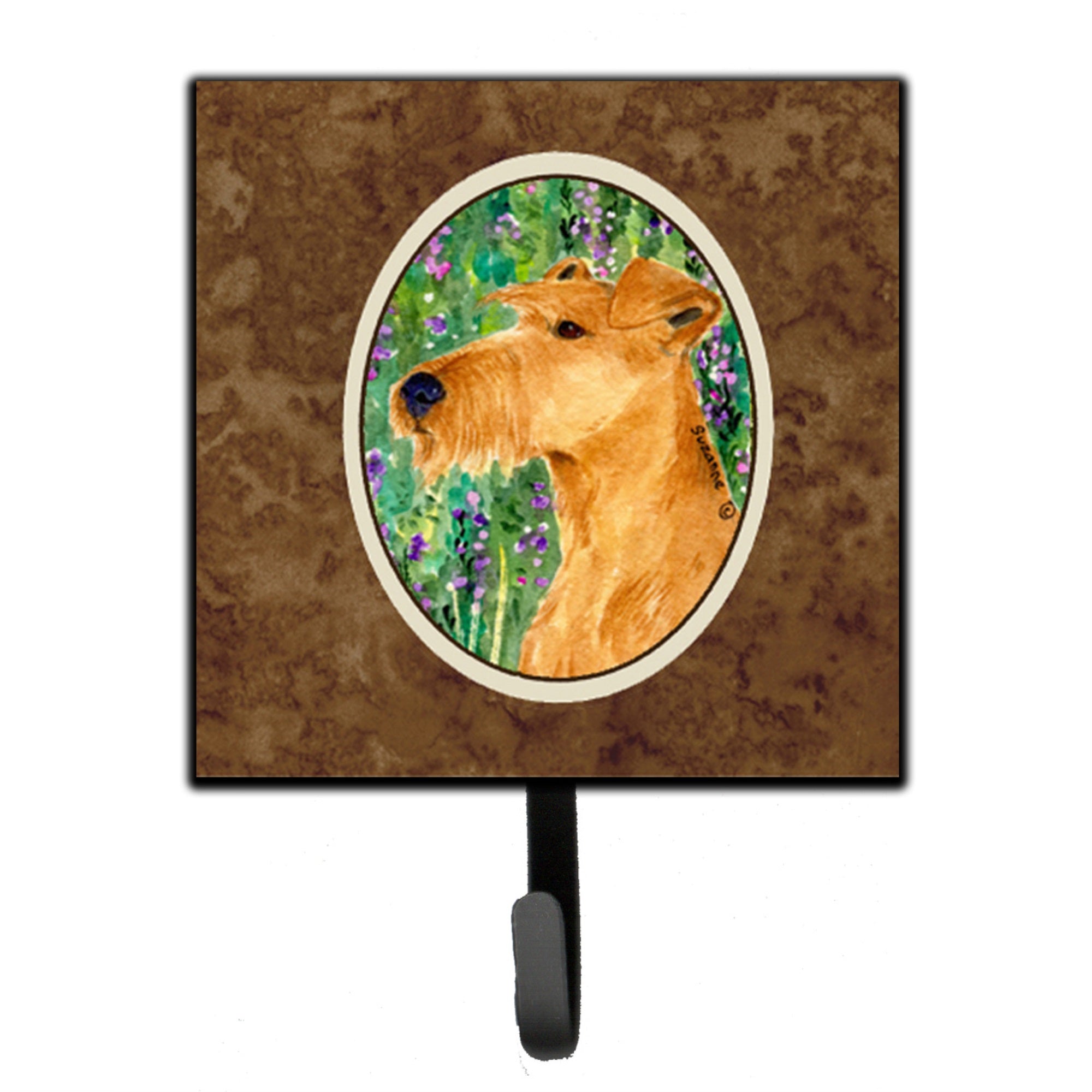 Irish Terrier Leash Or Key Holder
