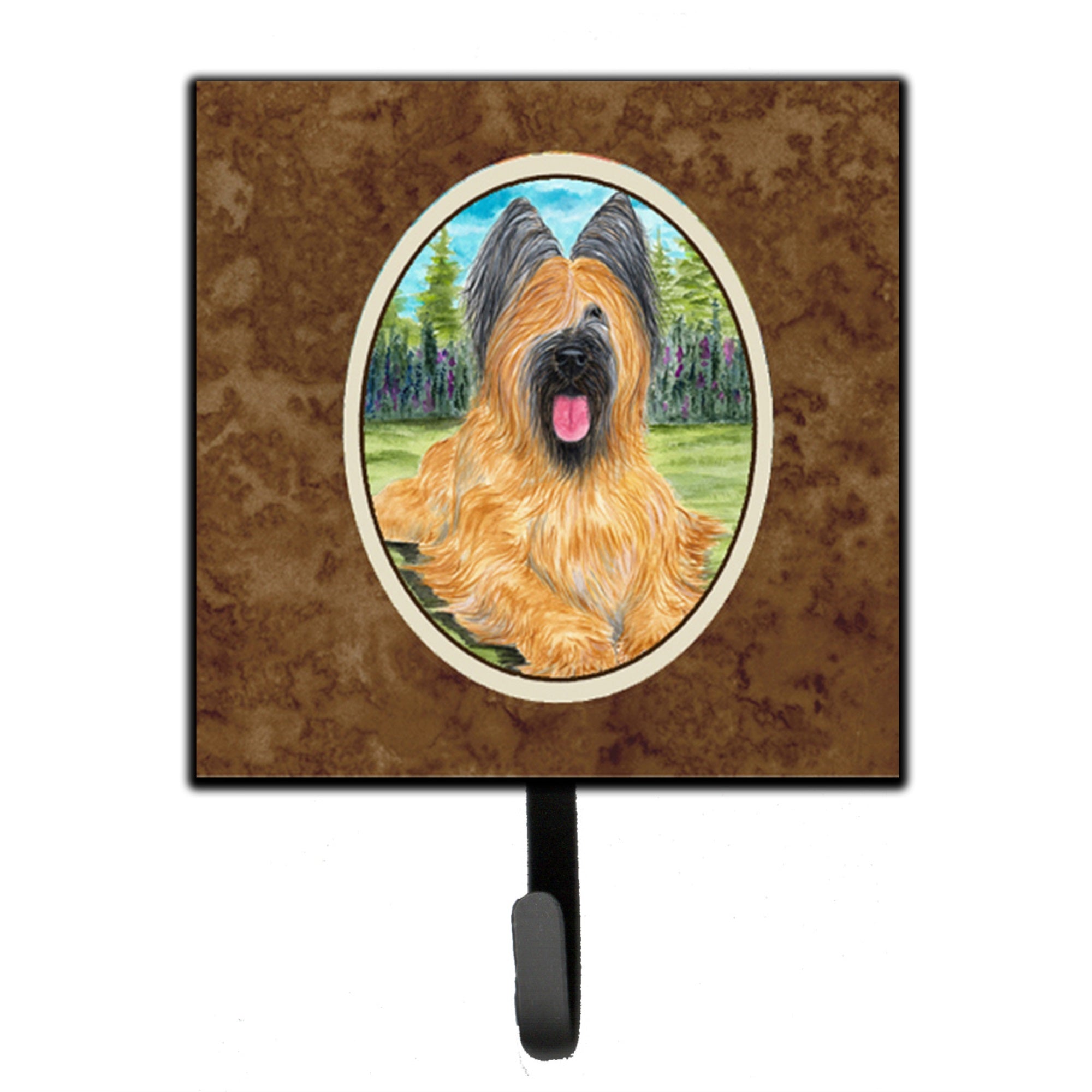 Briard Leash Or Key Holder