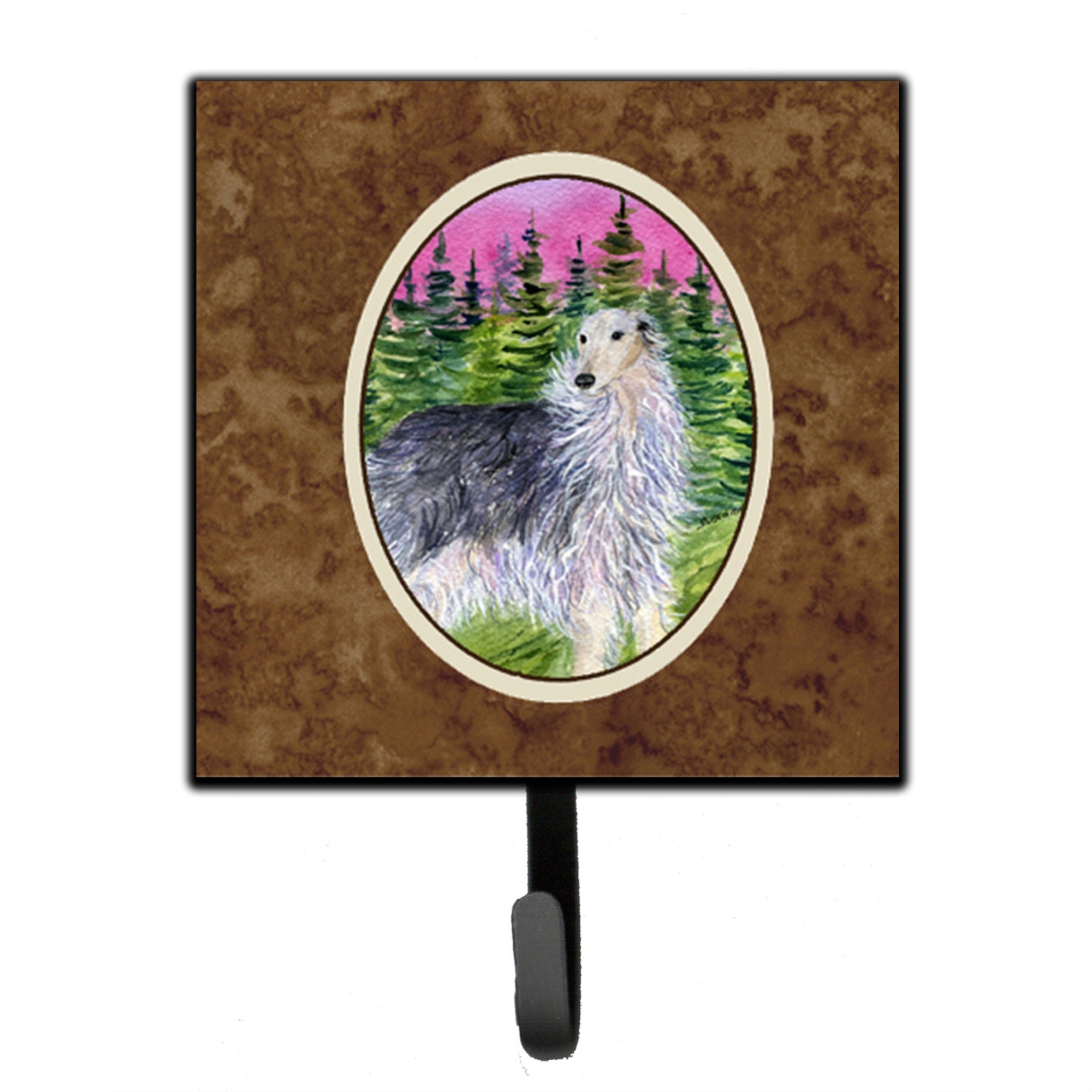 Borzoi Leash Or Key Holder