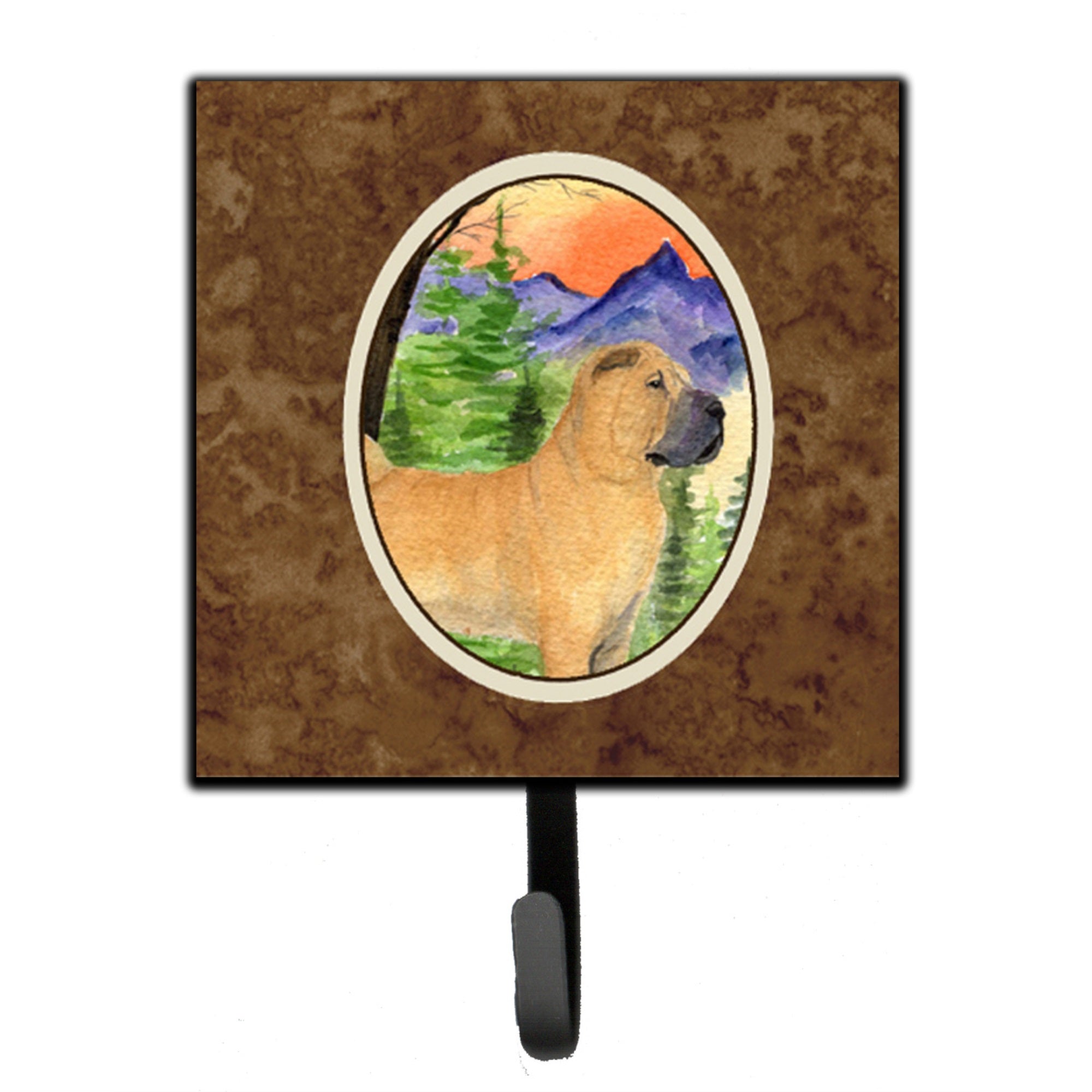 Shar Pei Leash Or Key Holder