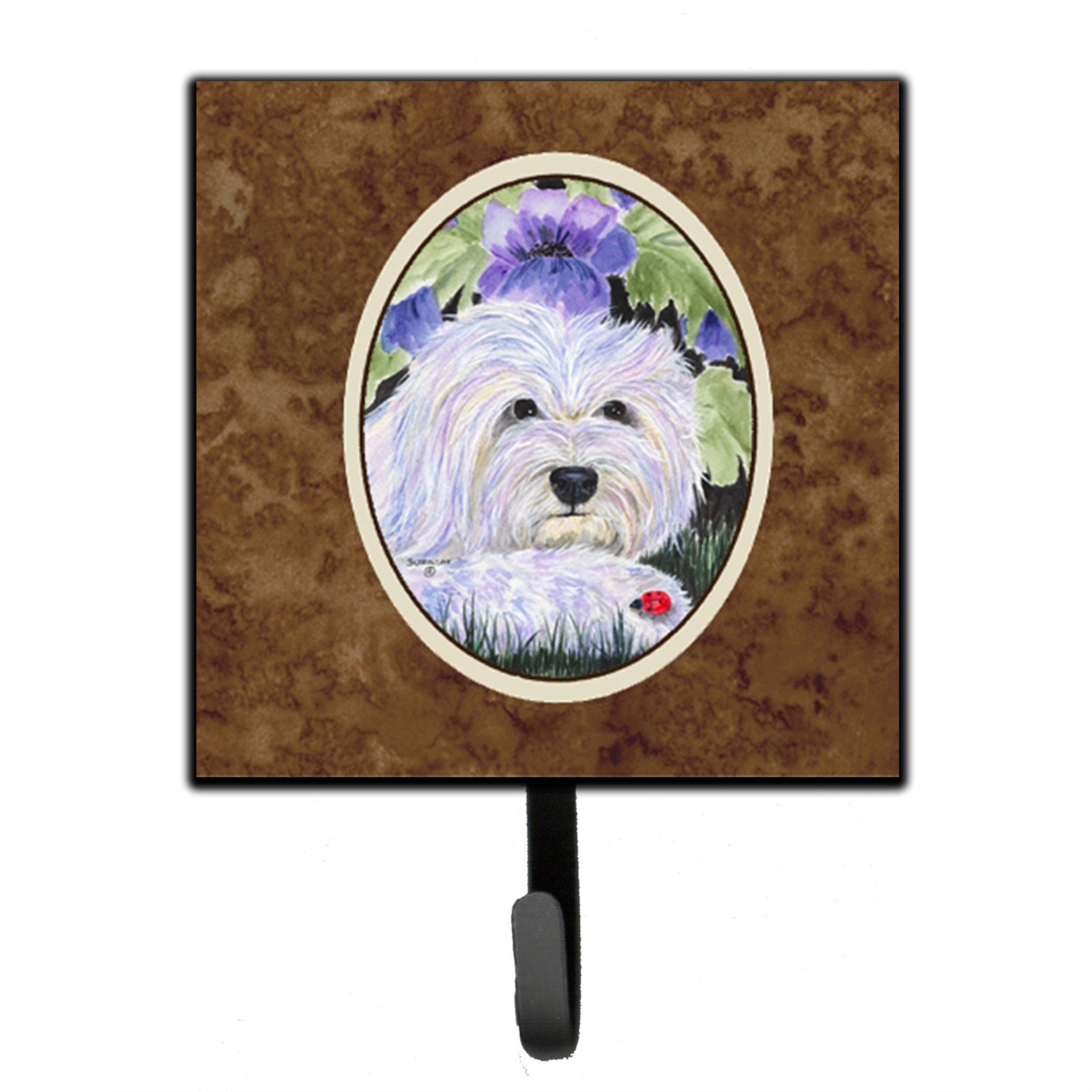 Coton De Tulear Leash Or Key Holder