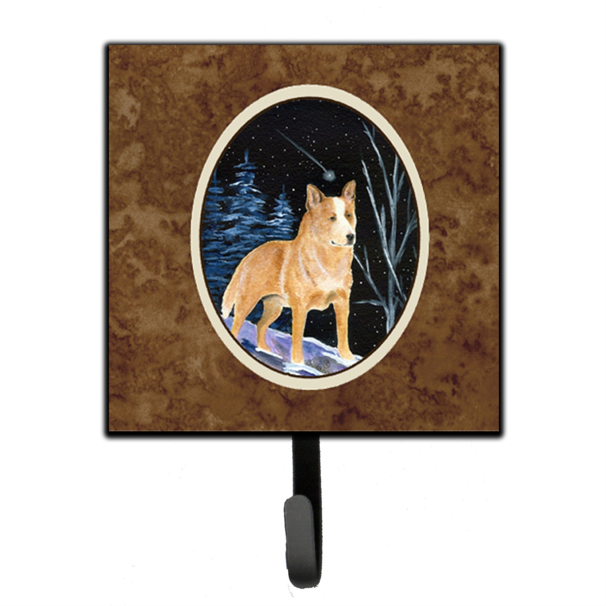 Starry Night Australian Cattle Dog Leash Or Key Holder