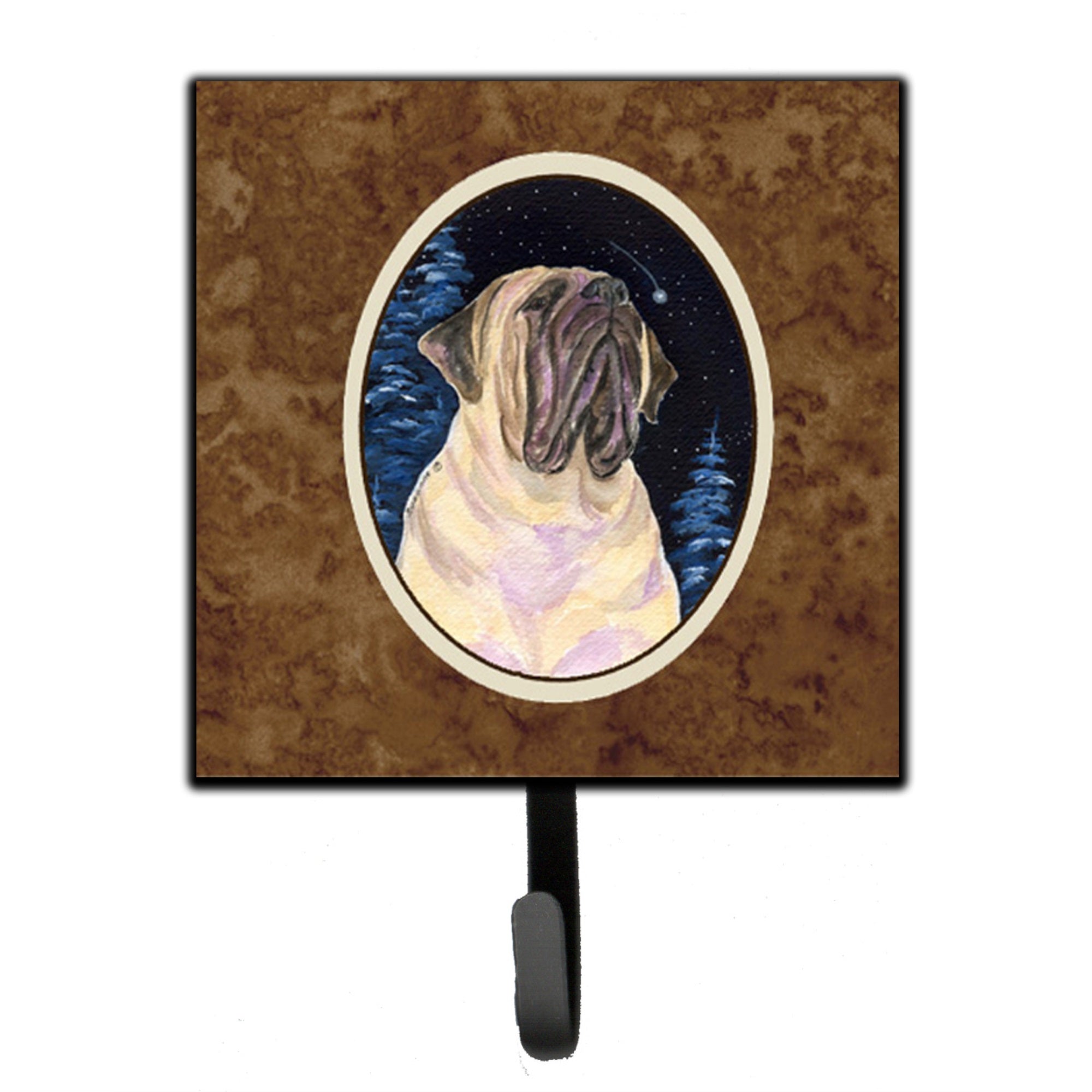 Starry Night Mastiff Leash Or Key Holder
