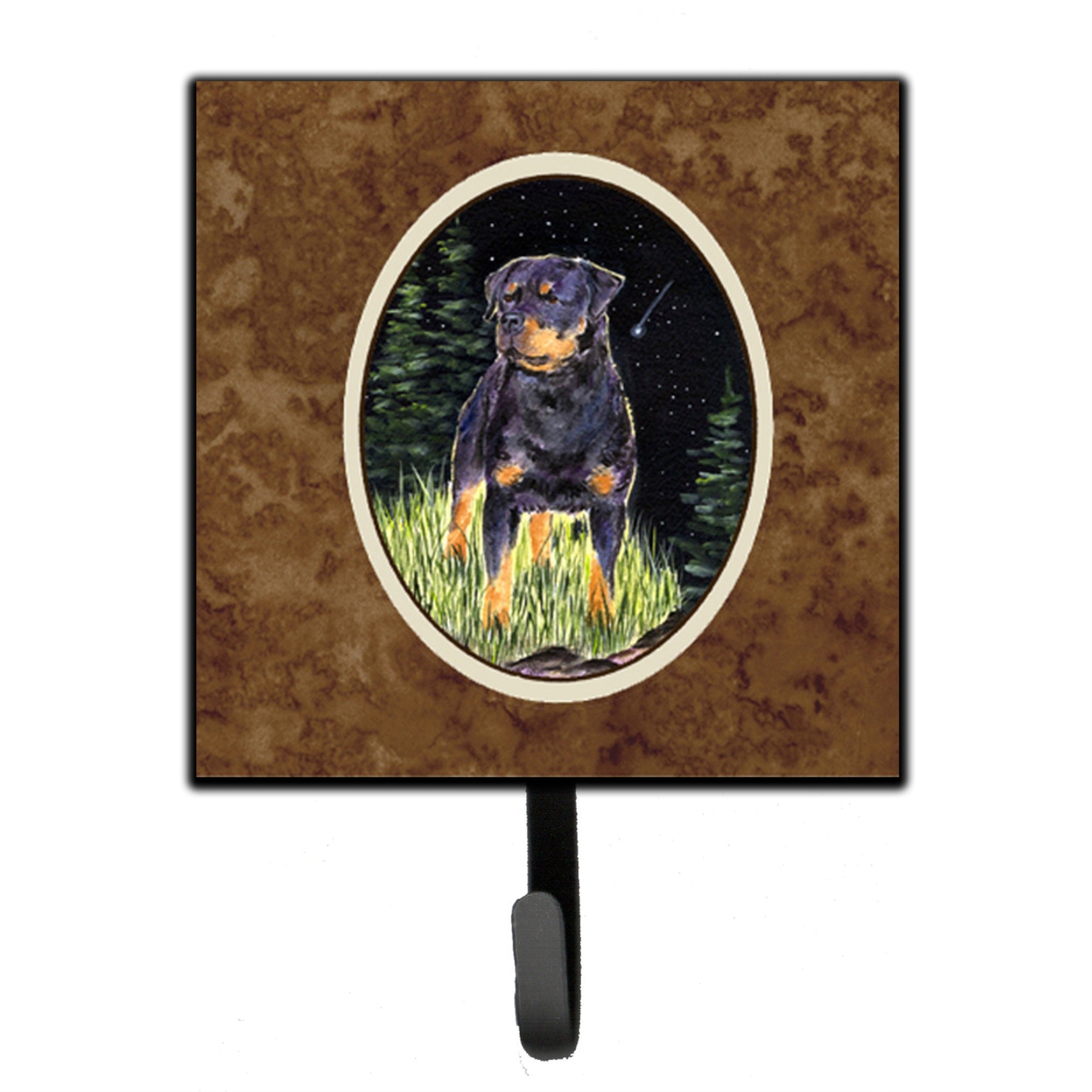 Starry Night Rottweiler Leash Or Key Holder