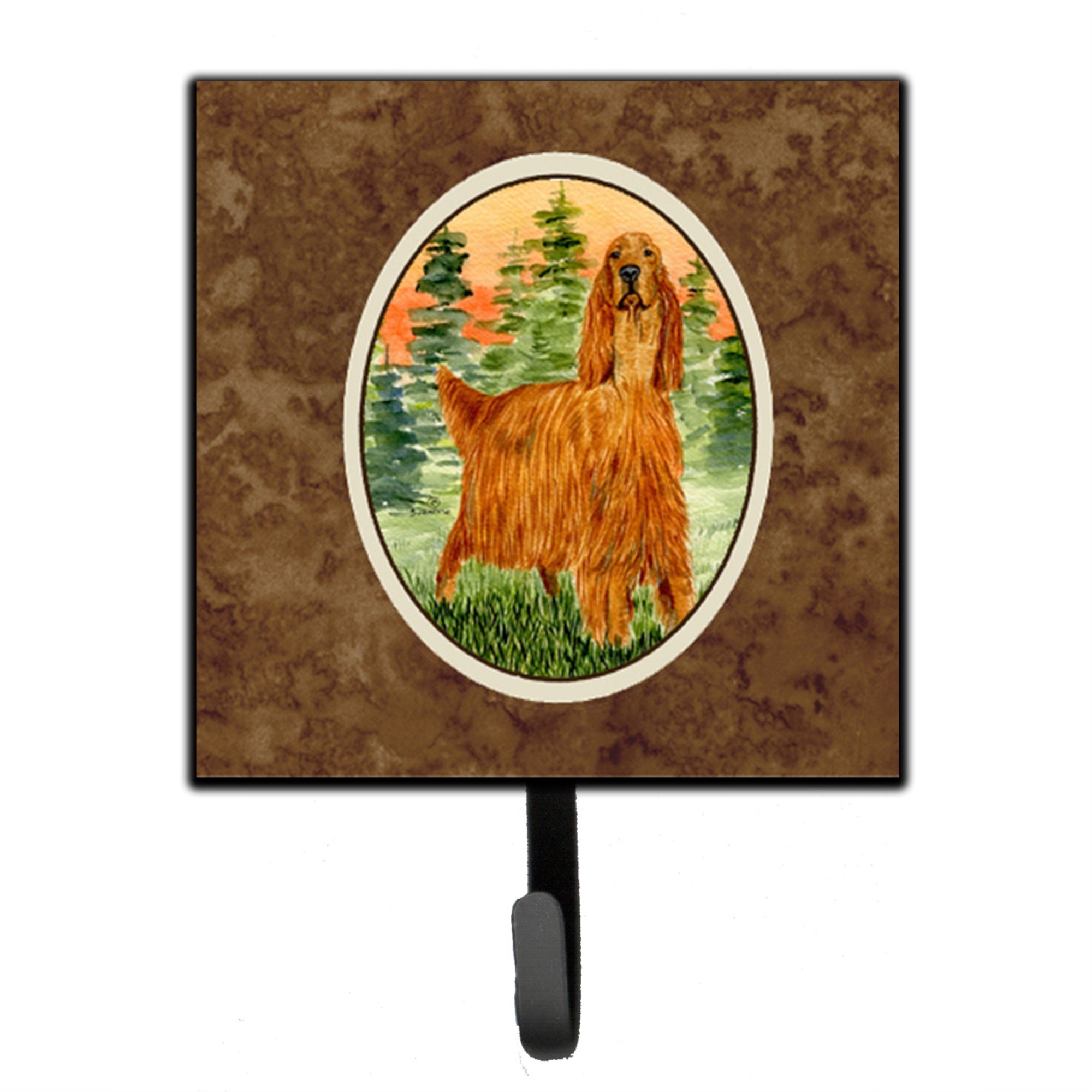 Irish Setter Leash Or Key Holder