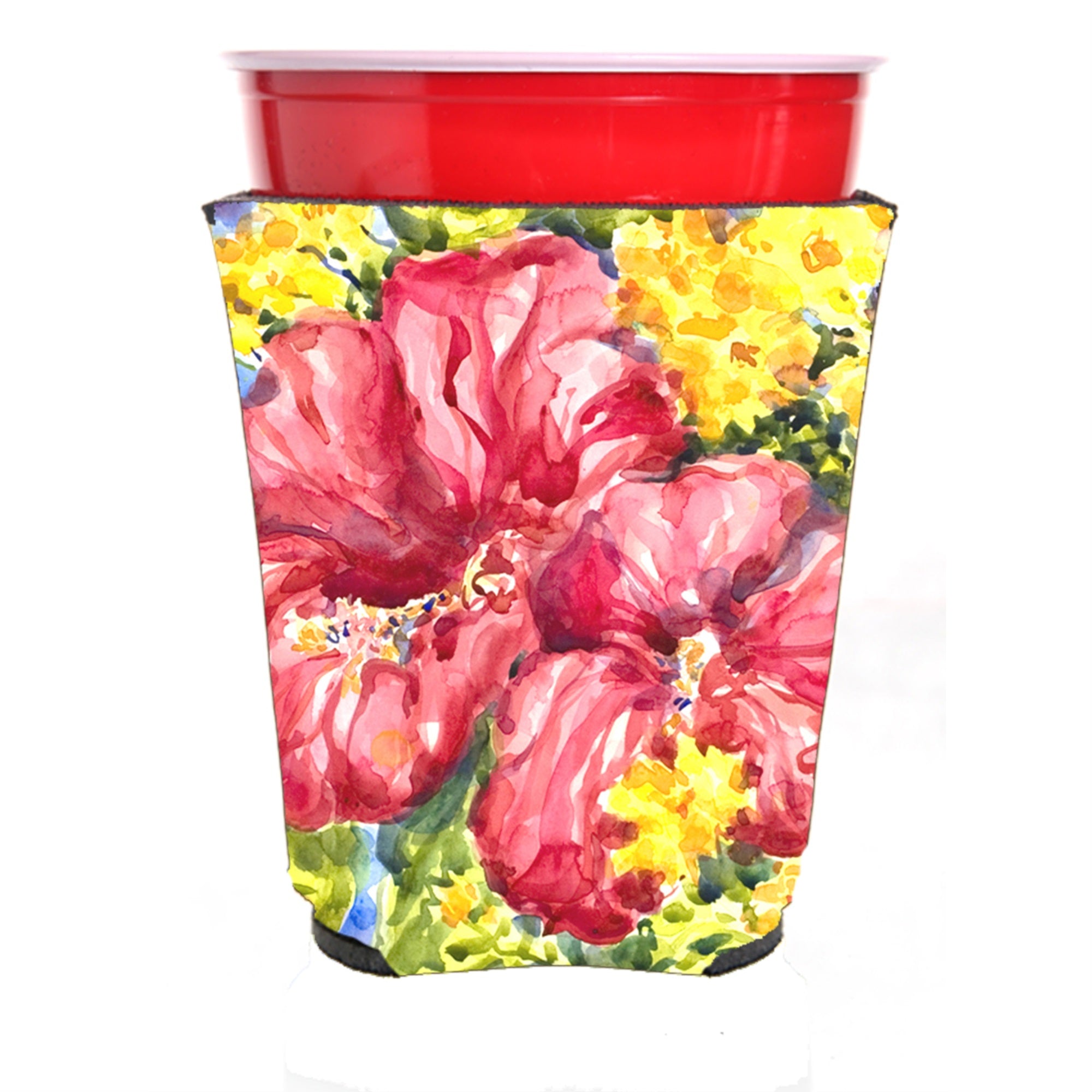 Flower - Hibiscus Red Solo Cup Hugger