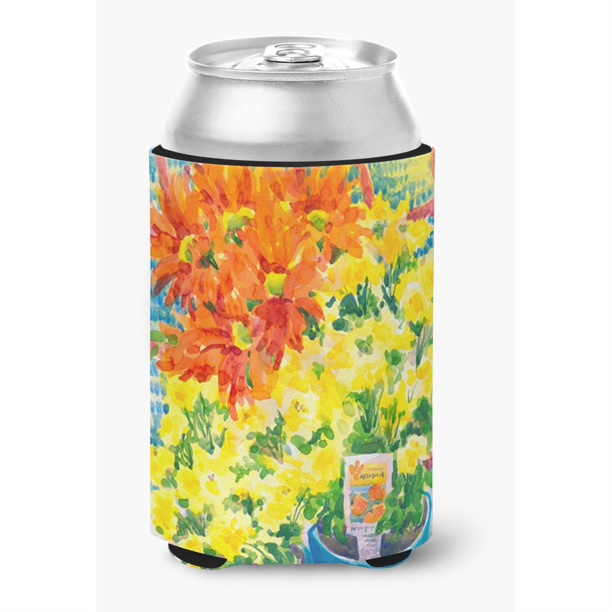 Flower - Mums Can Or Bottle Hugger