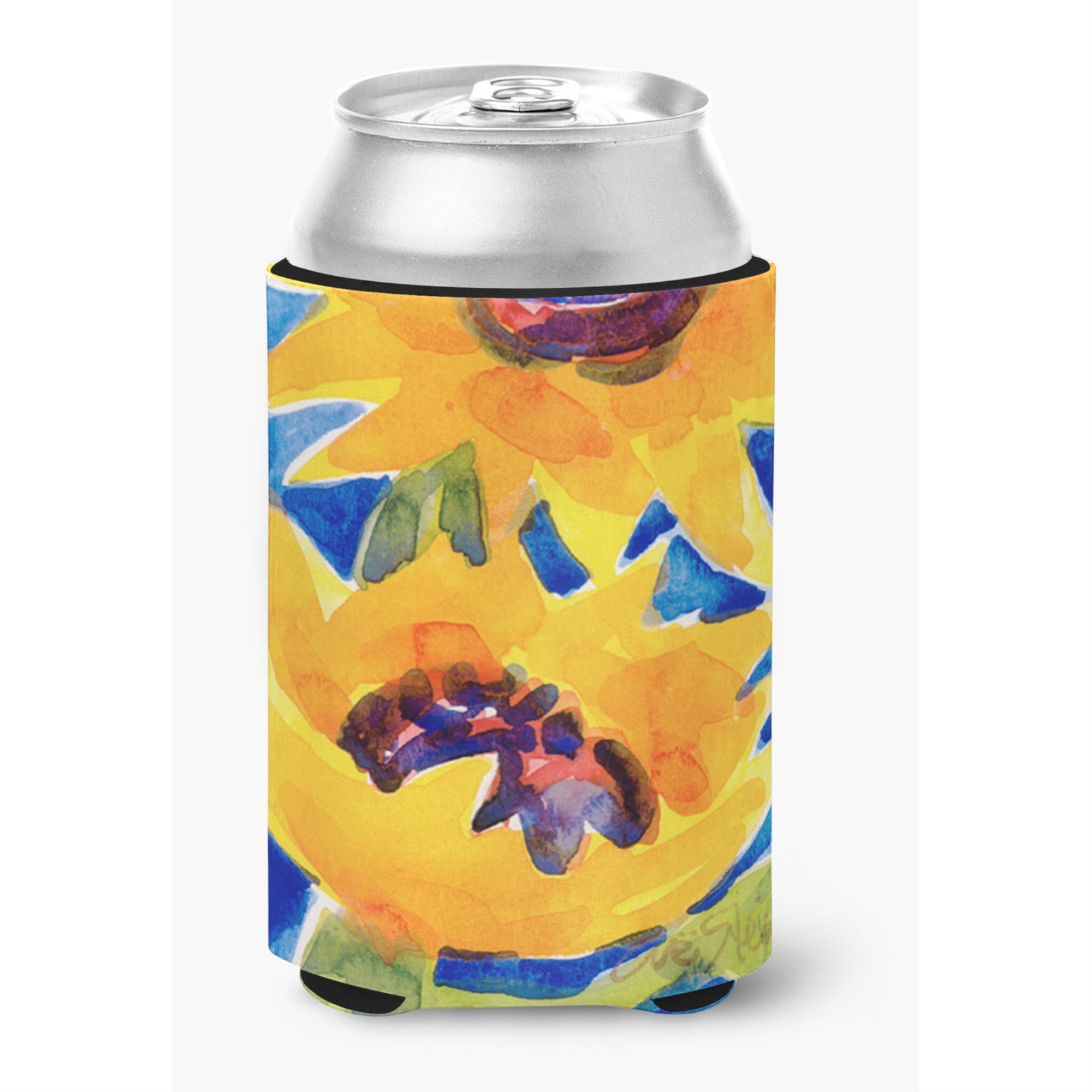 Flower - Sunflower Can Or Bottle Hugger