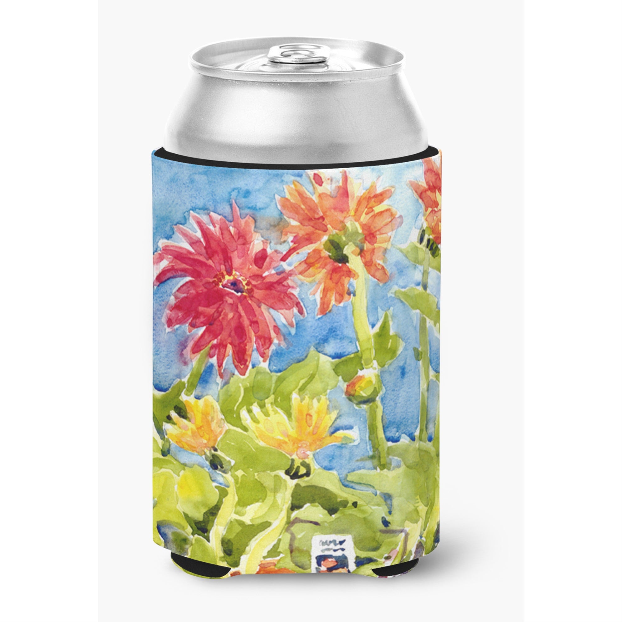 Flower - Gerber Daisies Can Or Bottle Hugger