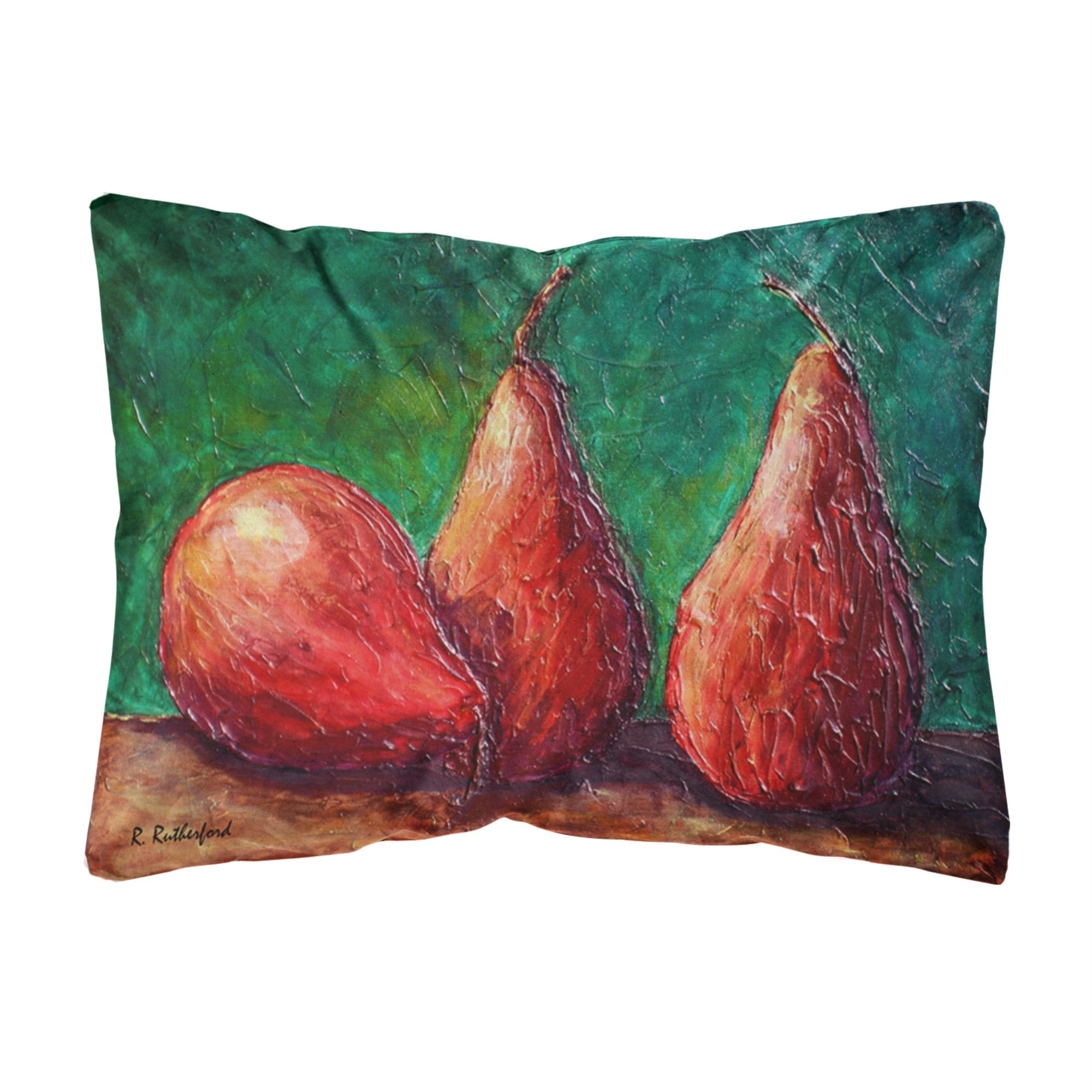 Pears Canvas Fabric Decorative Pillow