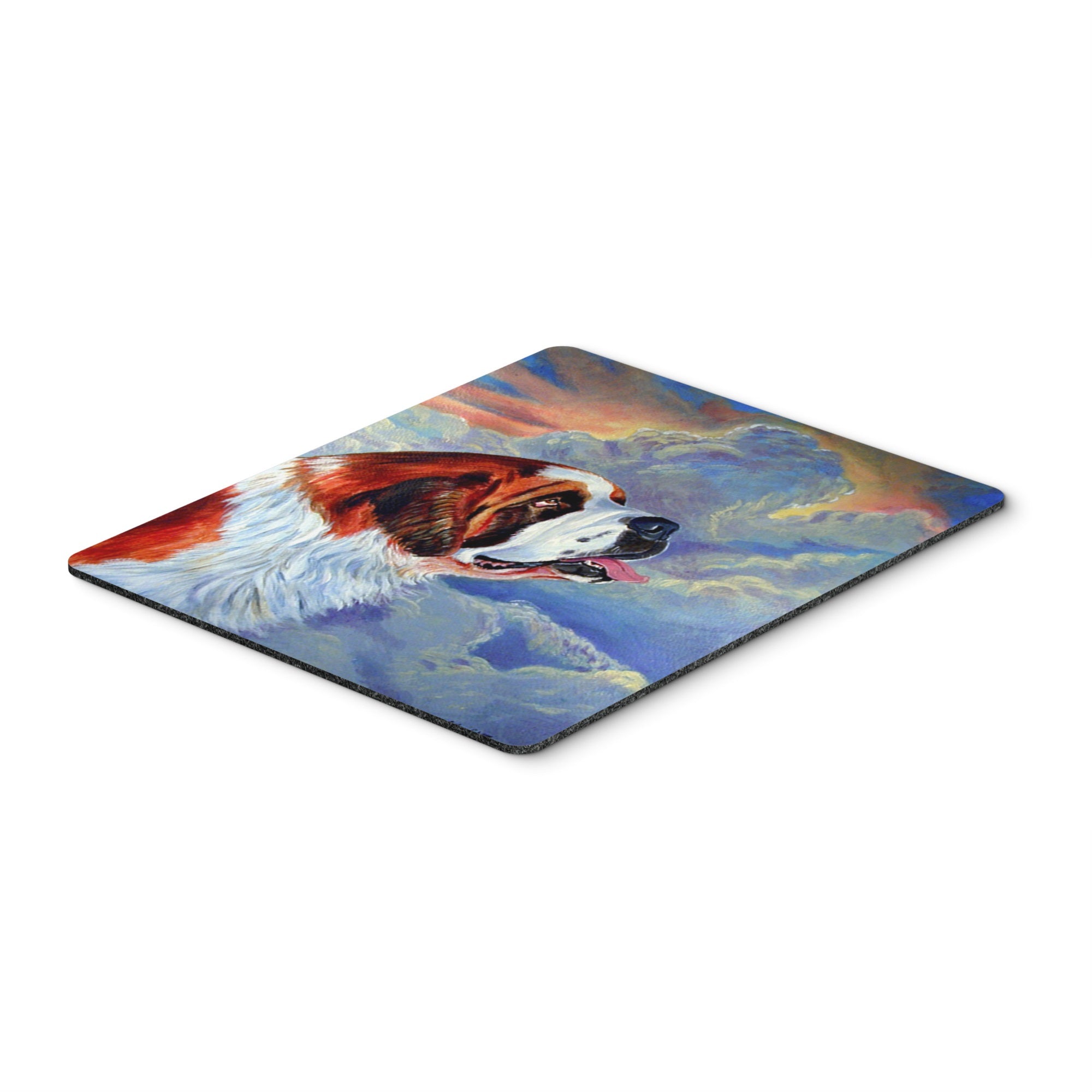 Saint Bernard Loyalty Mouse Pad, Hot Pad Or Trivet