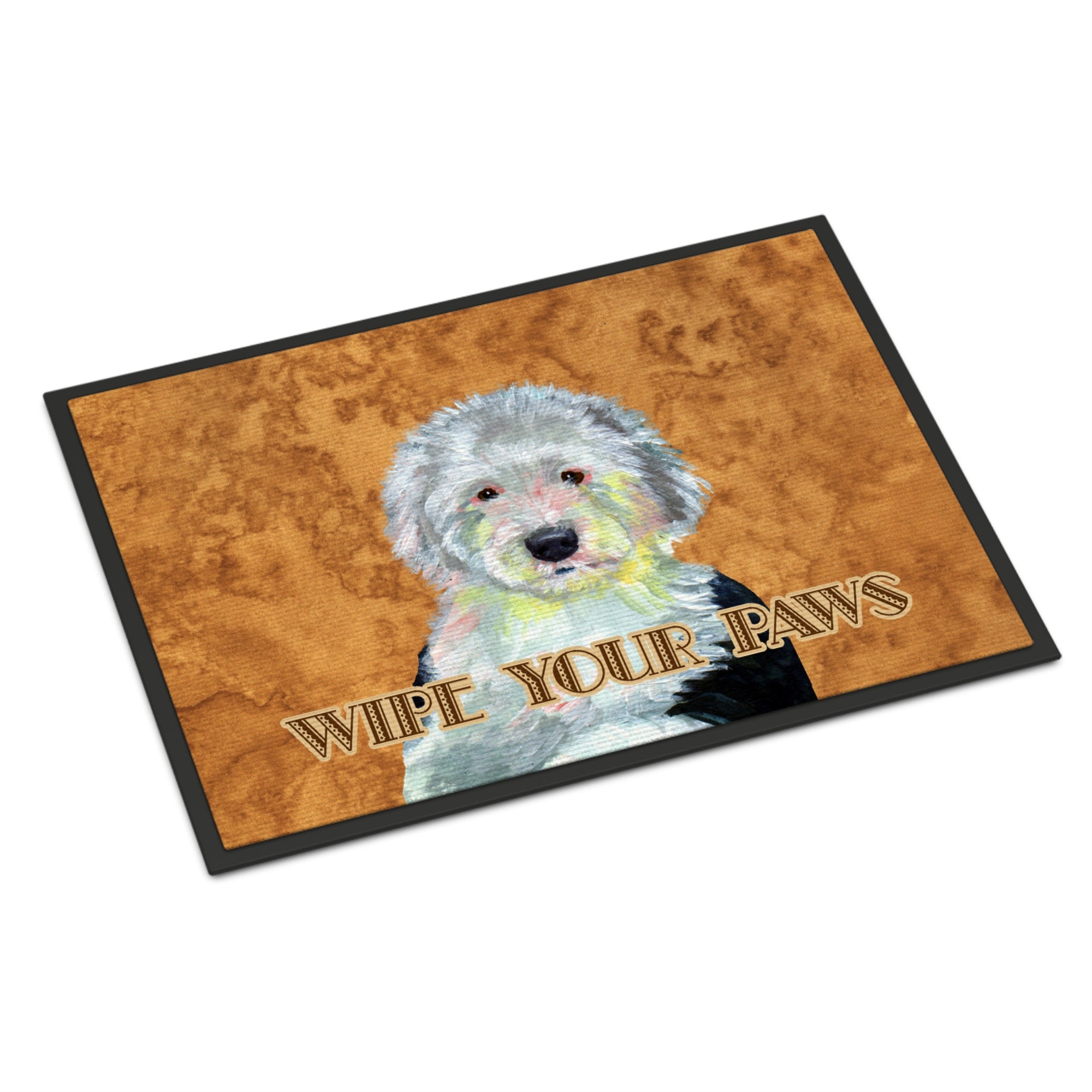 Old English Sheepdog Wipe Your Paws Indoor Or Outdoor Mat 24X36