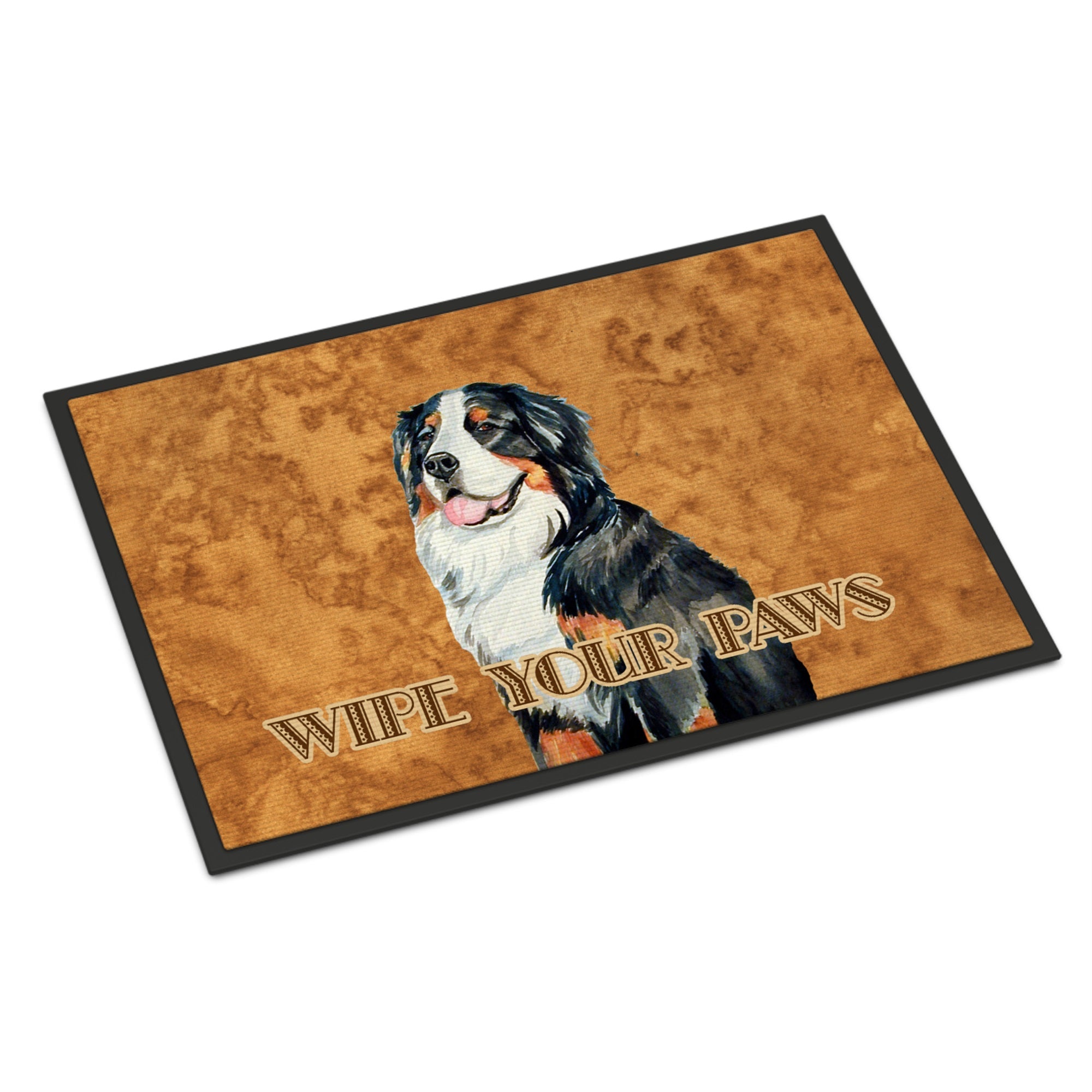 Bernese Mountain Dog Wipe Your Paws Indoor Or Outdoor Mat 18X27