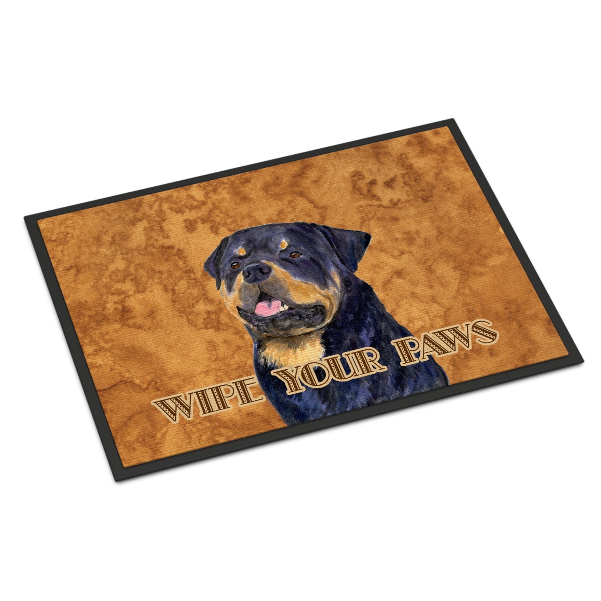 Rottweiler Wipe Your Paws Indoor Or Outdoor Mat 18X27