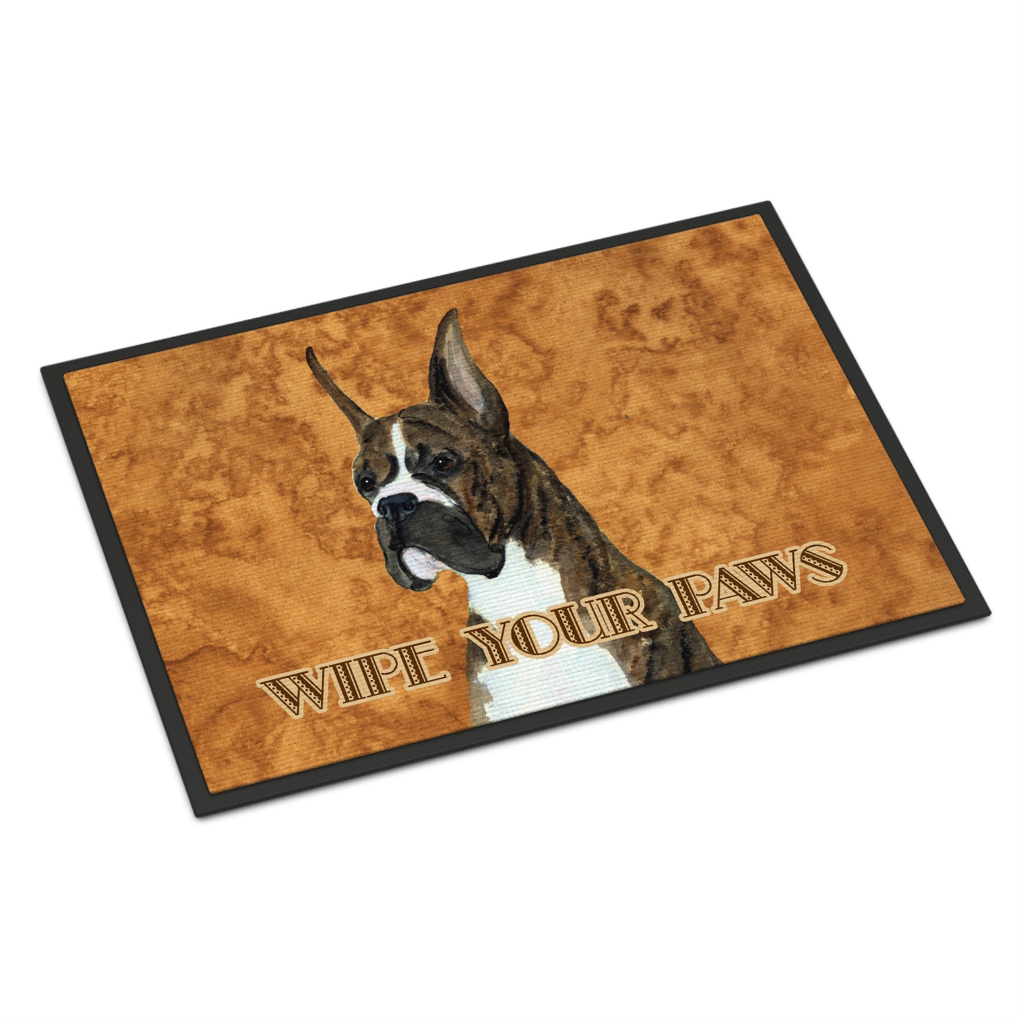 Brindle Boxer Wipe Your Paws Indoor Or Outdoor Mat 18X27