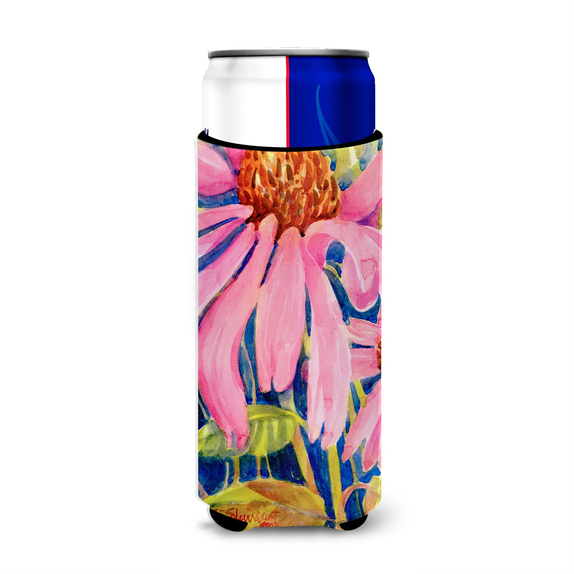 Flower - Coneflower Ultra Hugger For Slim Cans
