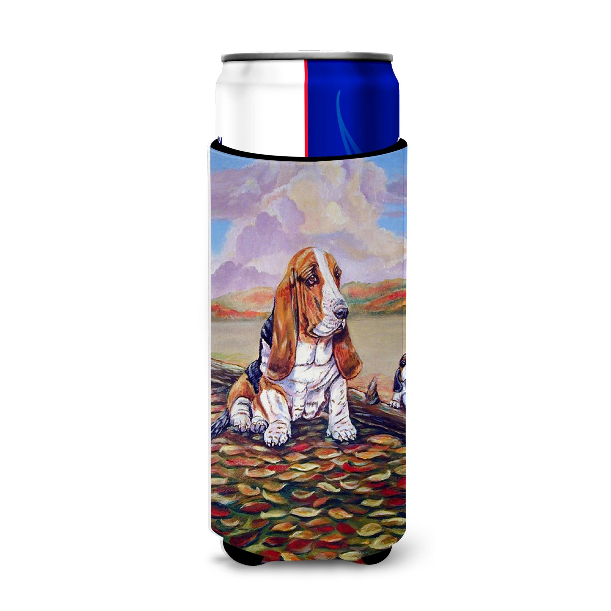 Basset Hound Ultra Hugger For Slim Cans