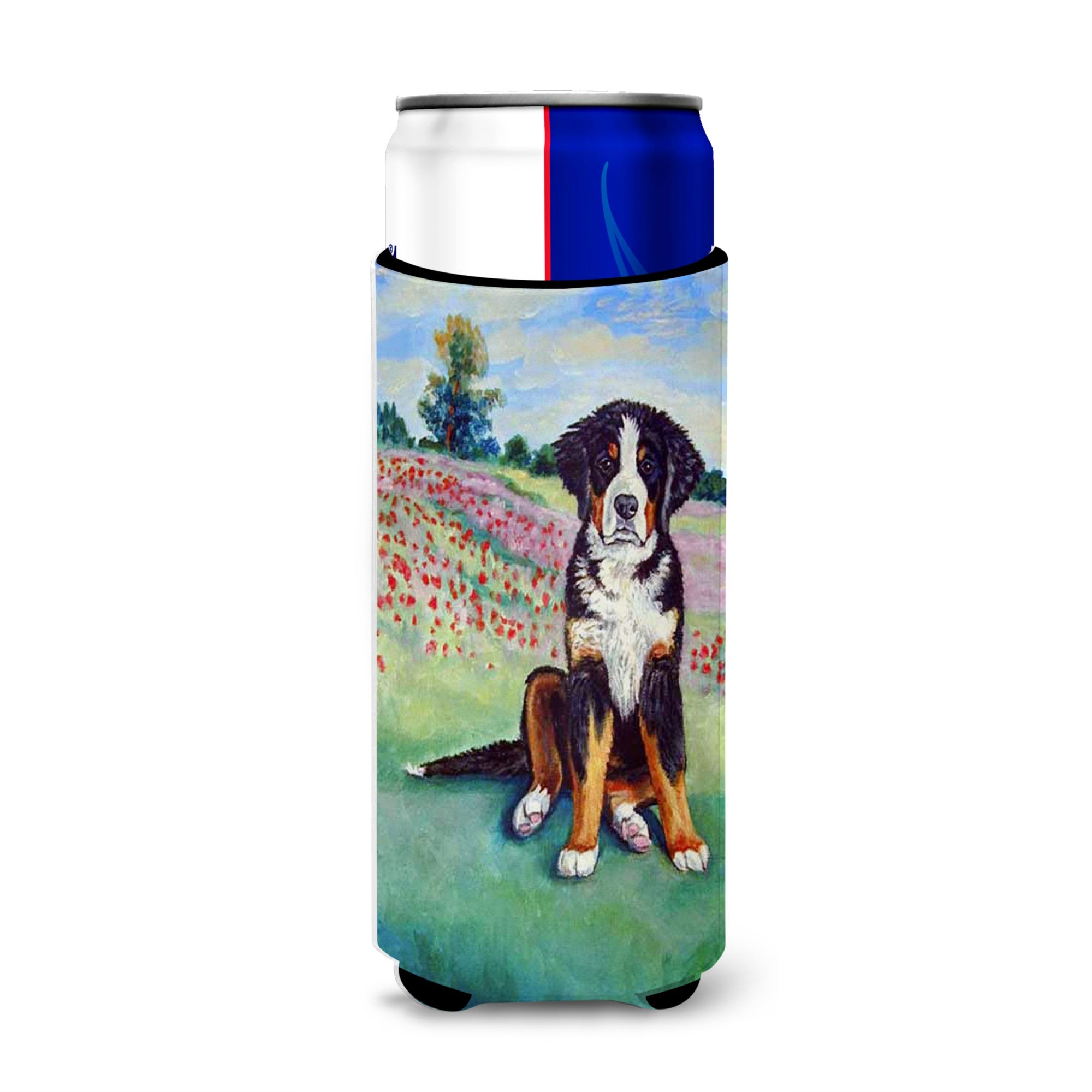 Bernese Mountain Dog Ultra Hugger For Slim Cans