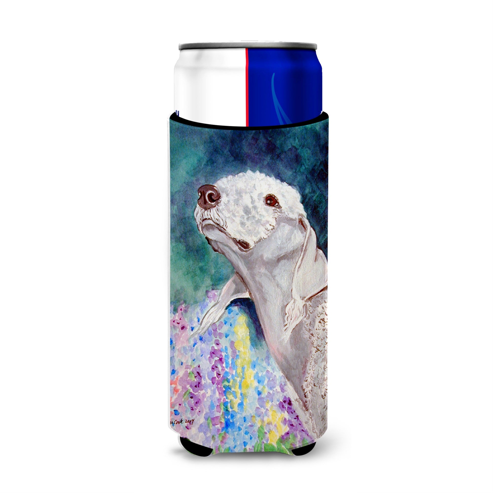 Bedlington Terrier Ultra Hugger For Slim Cans