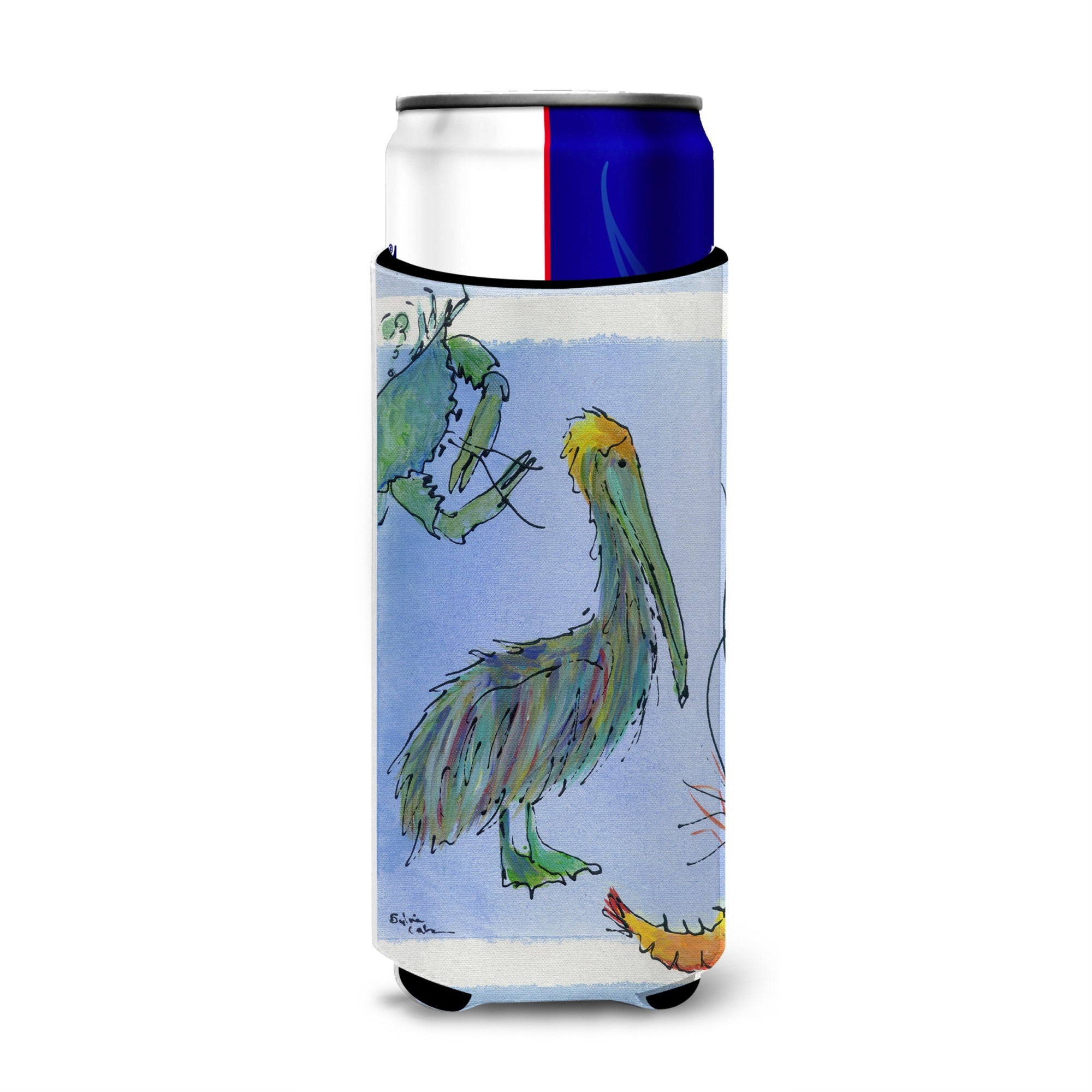 Pelican Shrimp And Crab Ultra Hugger For Slim Cans