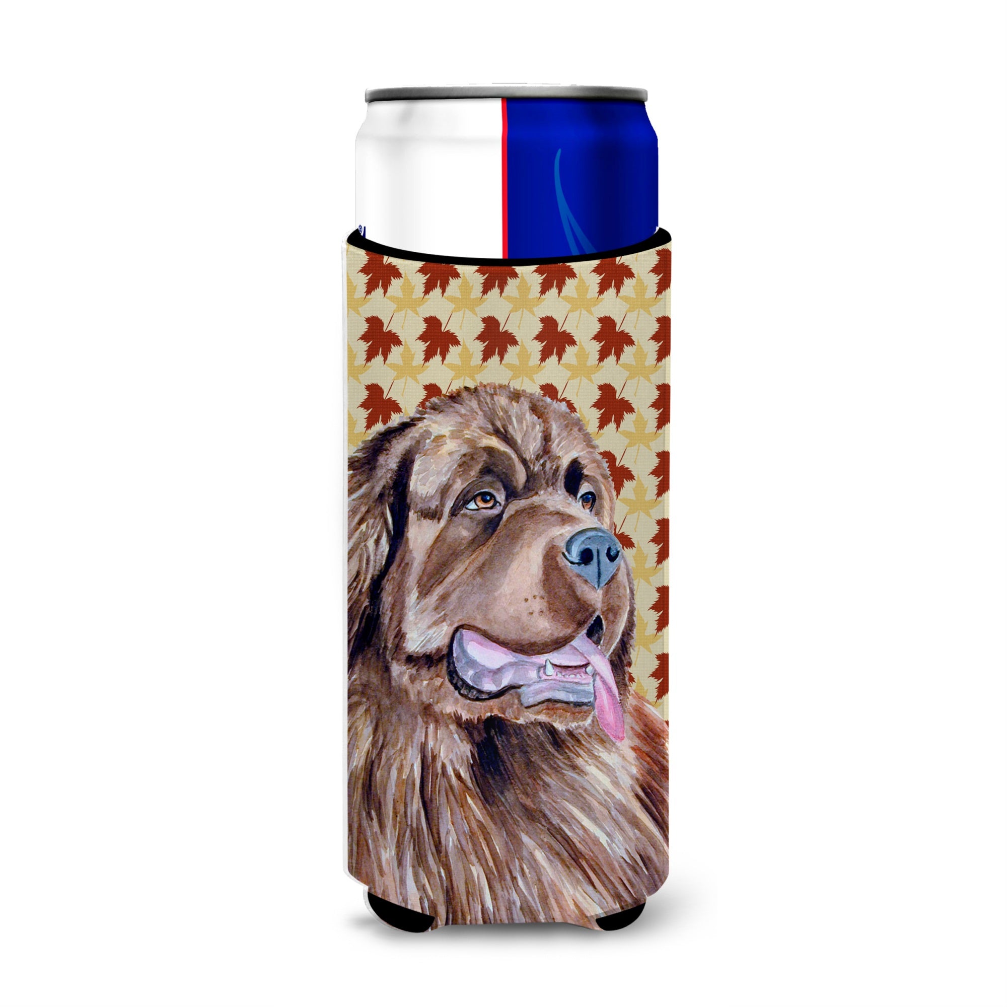Newfoundland Fall Leaves Portrait Ultra Hugger For Slim Cans