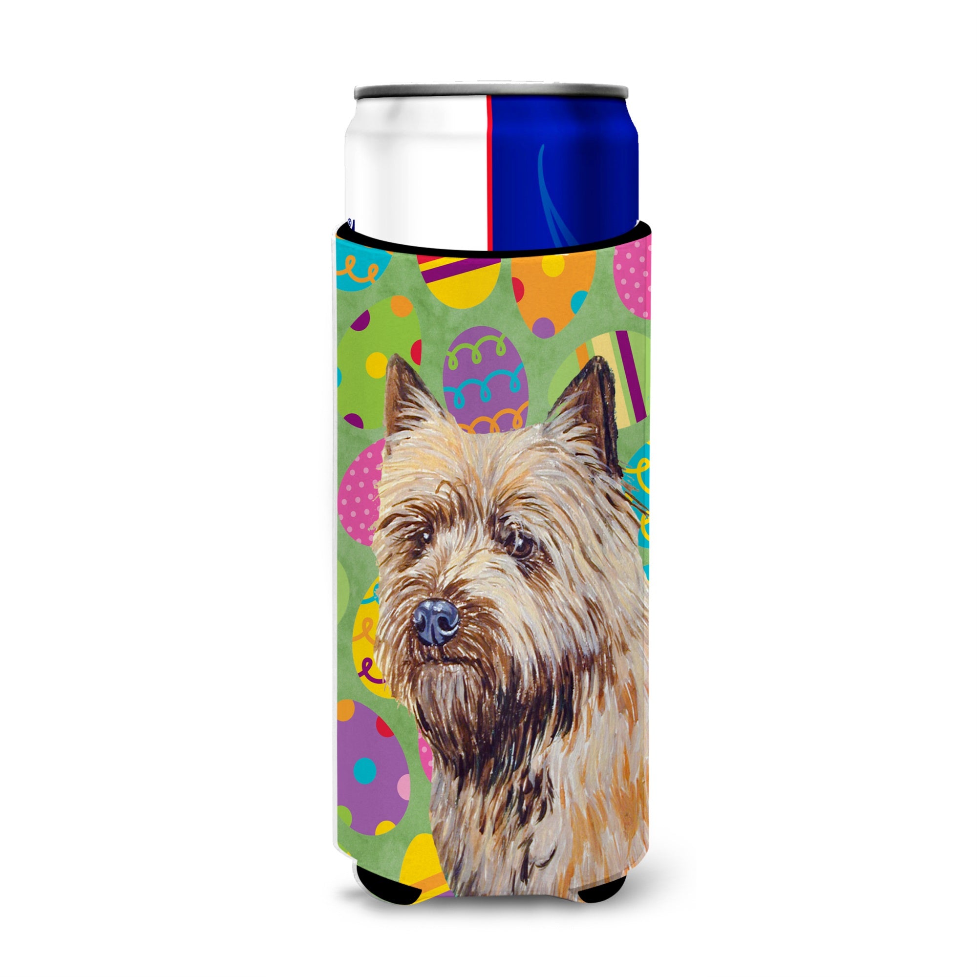 Cairn Terrier Easter Eggtravaganza Ultra Hugger For Slim Cans