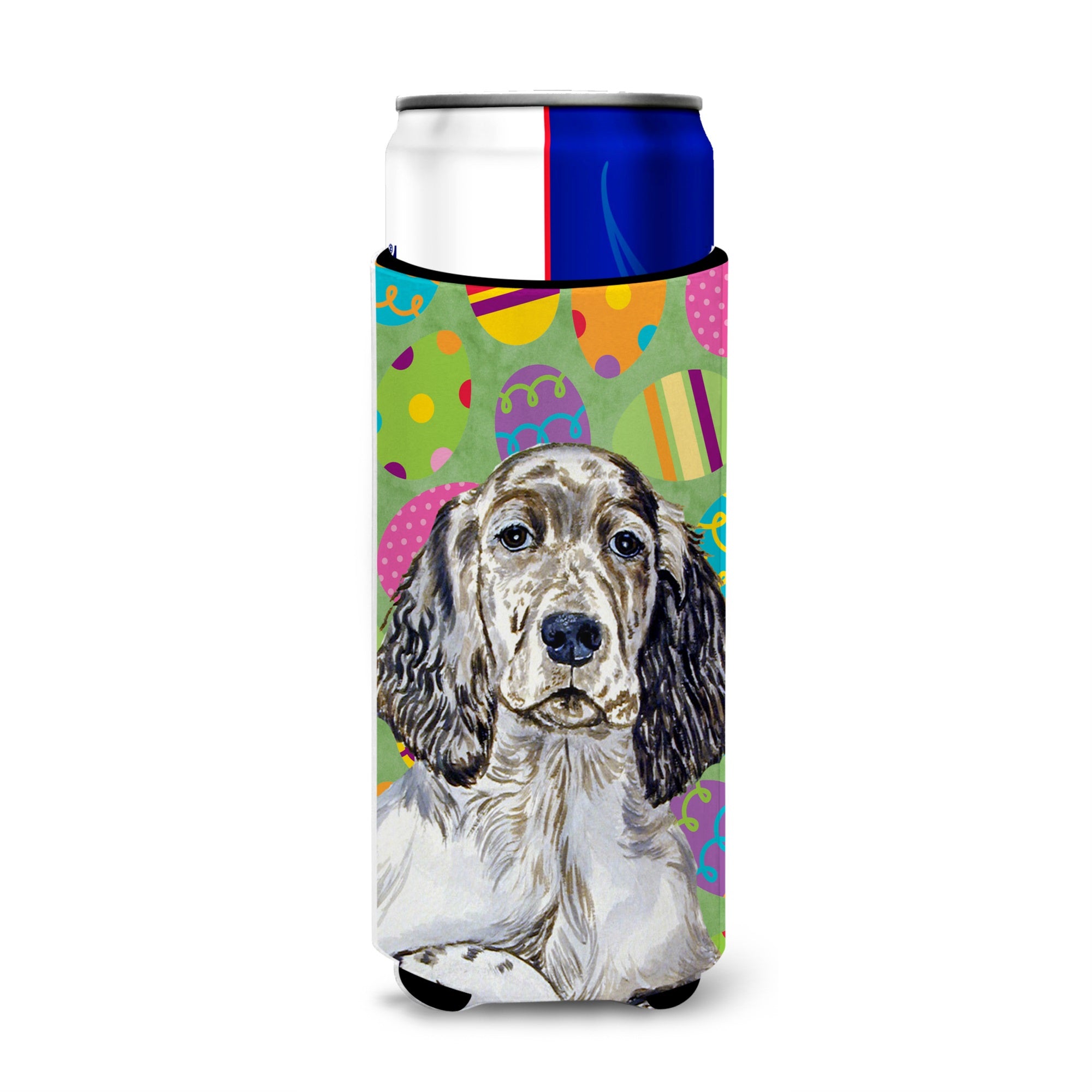 English Setter Easter Eggtravaganza Ultra Hugger For Slim Cans