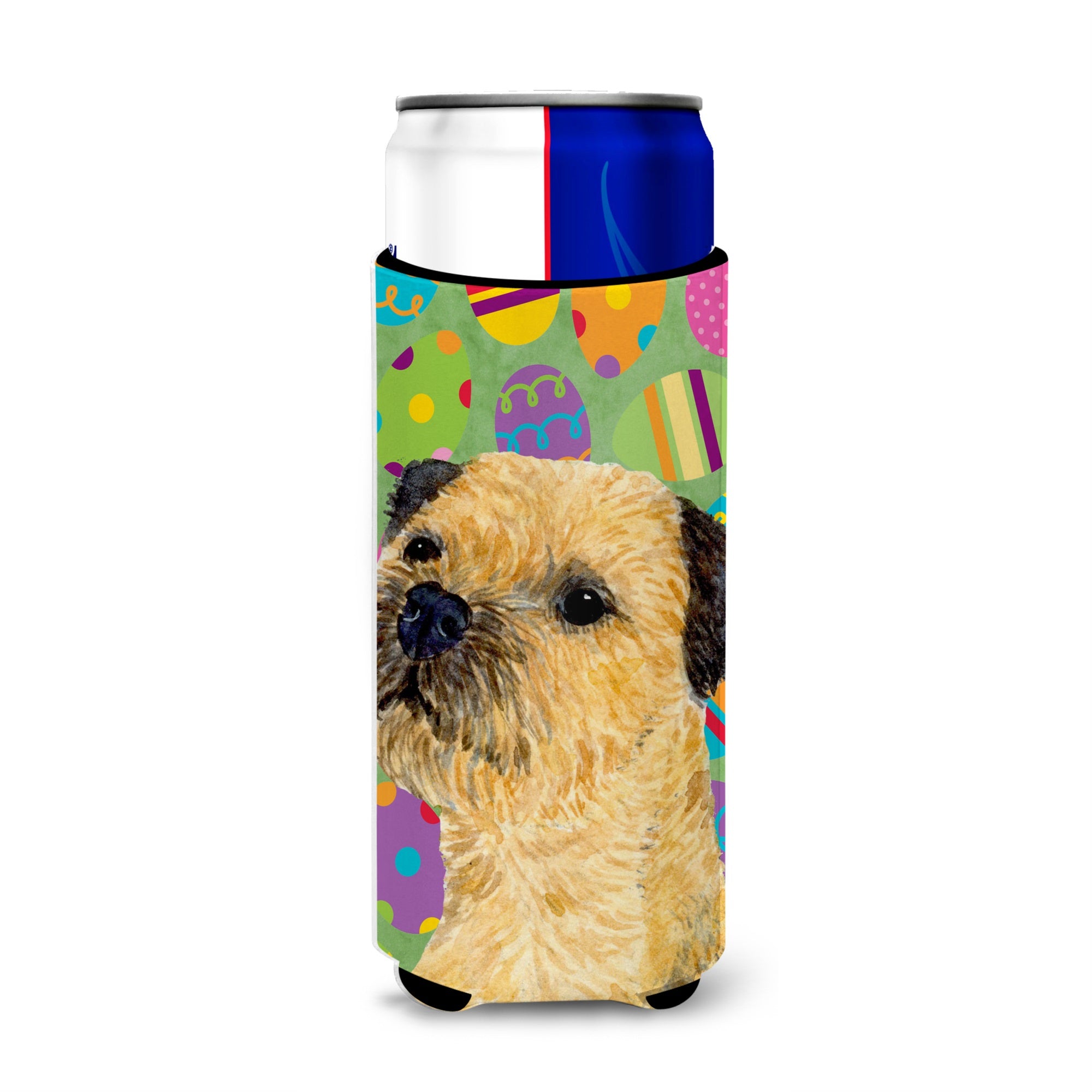 Border Terrier Easter Eggtravaganza Ultra Hugger For Slim Cans