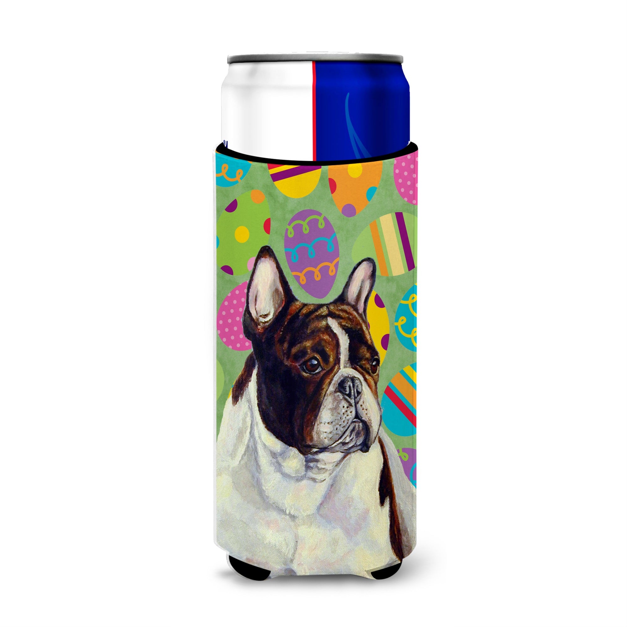 French Bulldog Easter Eggtravaganza Ultra Hugger For Slim Cans