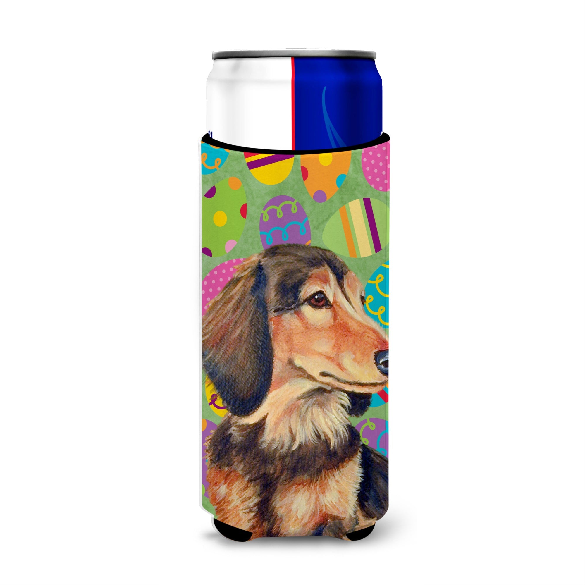 Dachshund Easter Eggtravaganza Ultra Hugger For Slim Cans