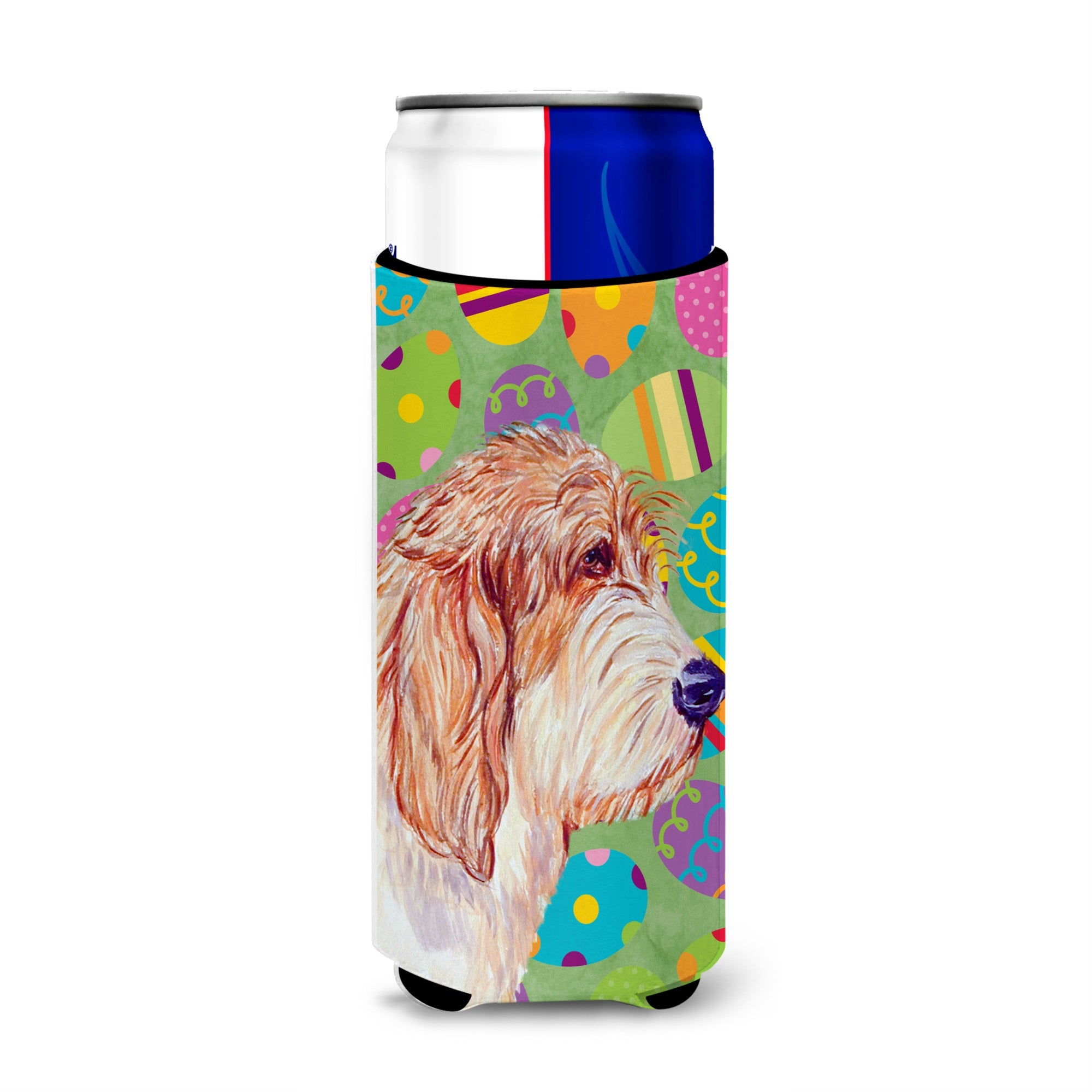 Petit Basset Griffon Vendeen Easter Eggtravaganza Ultra Hugger For Slim Cans