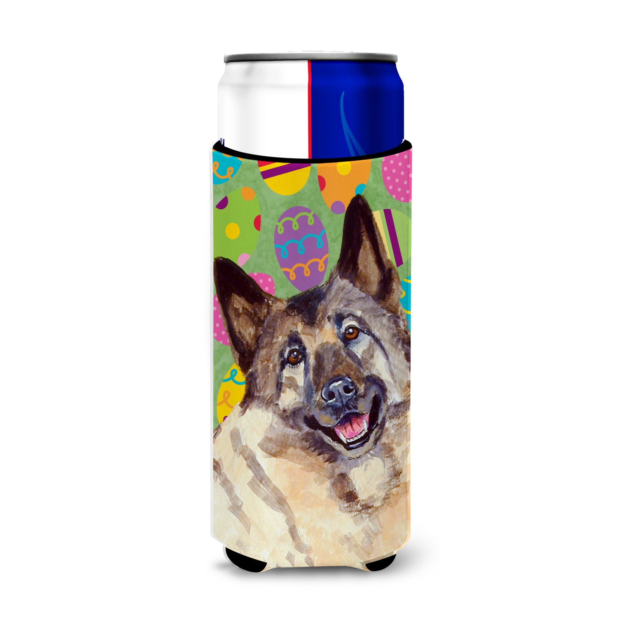 Norwegian Elkhound Easter Eggtravaganza Ultra Hugger For Slim Cans