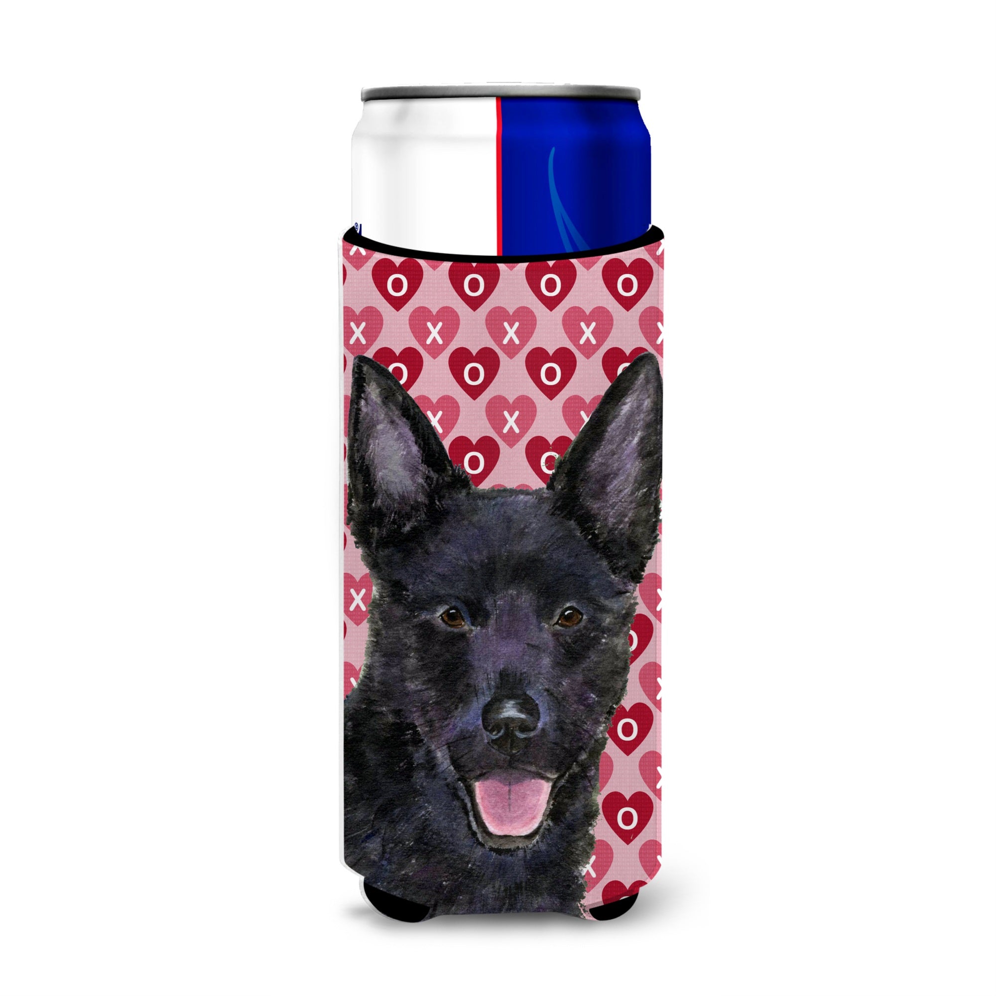 Australian Kelpie Hearts Love Valentine'S Day Ultra Hugger For Slim Cans