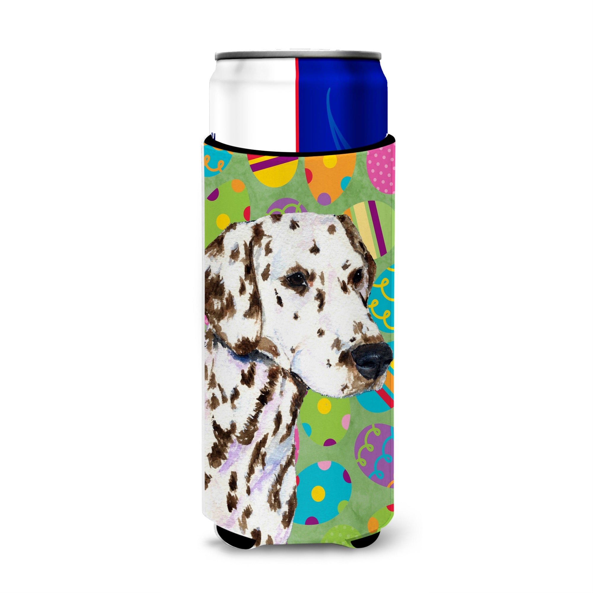 Dalmatian Easter Eggtravaganza Ultra Hugger For Slim Cans