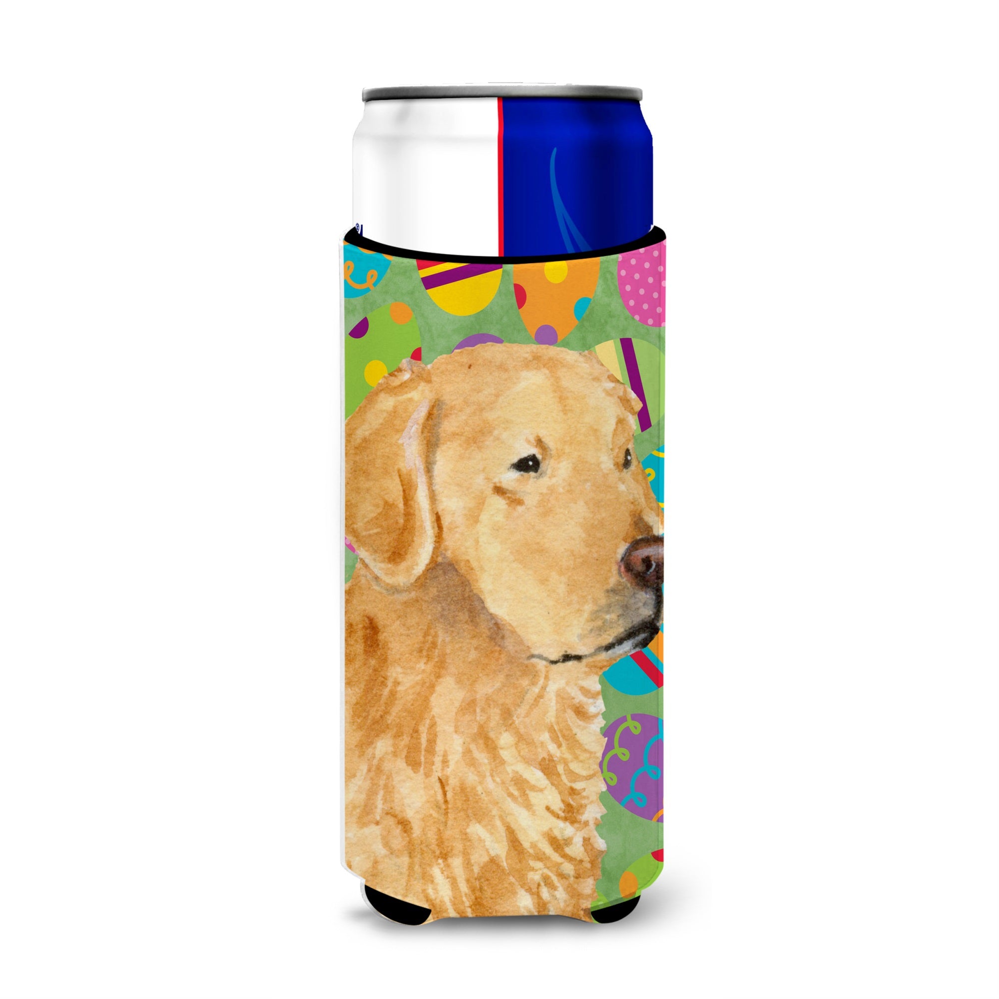 Golden Retriever Easter Eggtravaganza Ultra Hugger For Slim Cans