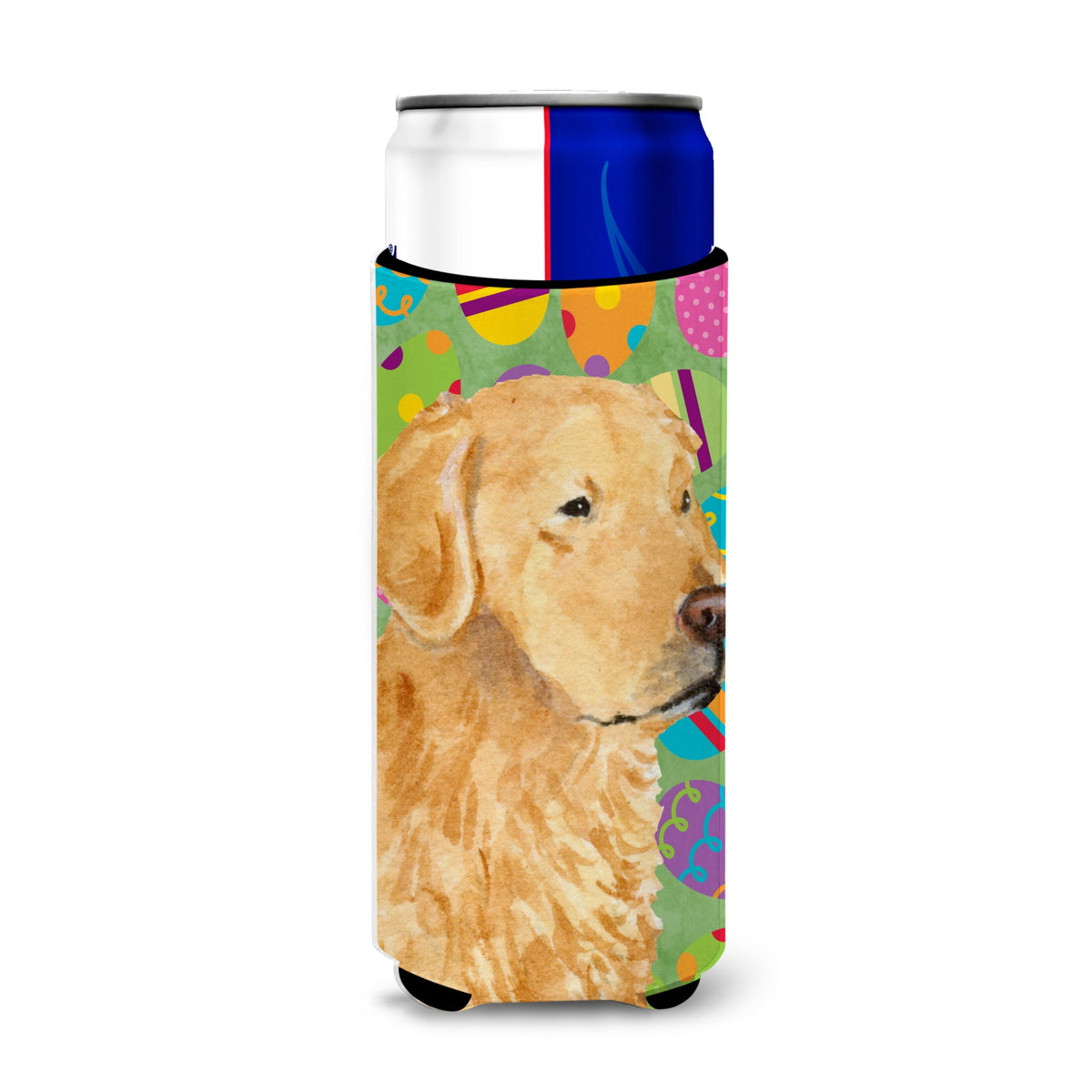 Golden Retriever Easter Eggtravaganza Ultra Hugger For Slim Cans