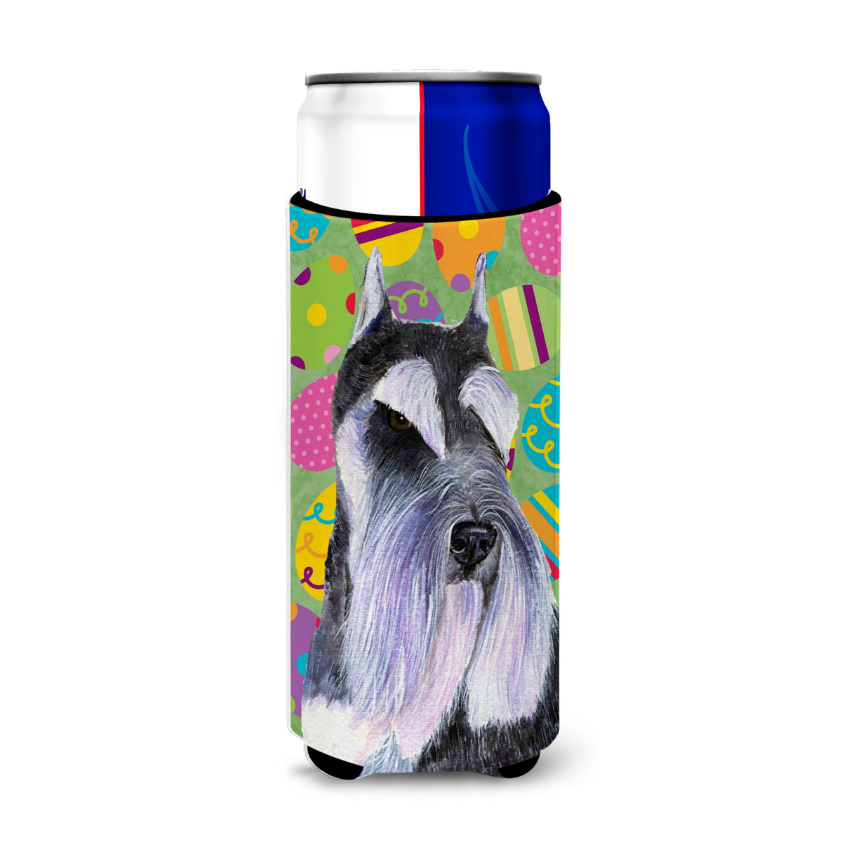 Schnauzer Easter Eggtravaganza Ultra Hugger For Slim Cans