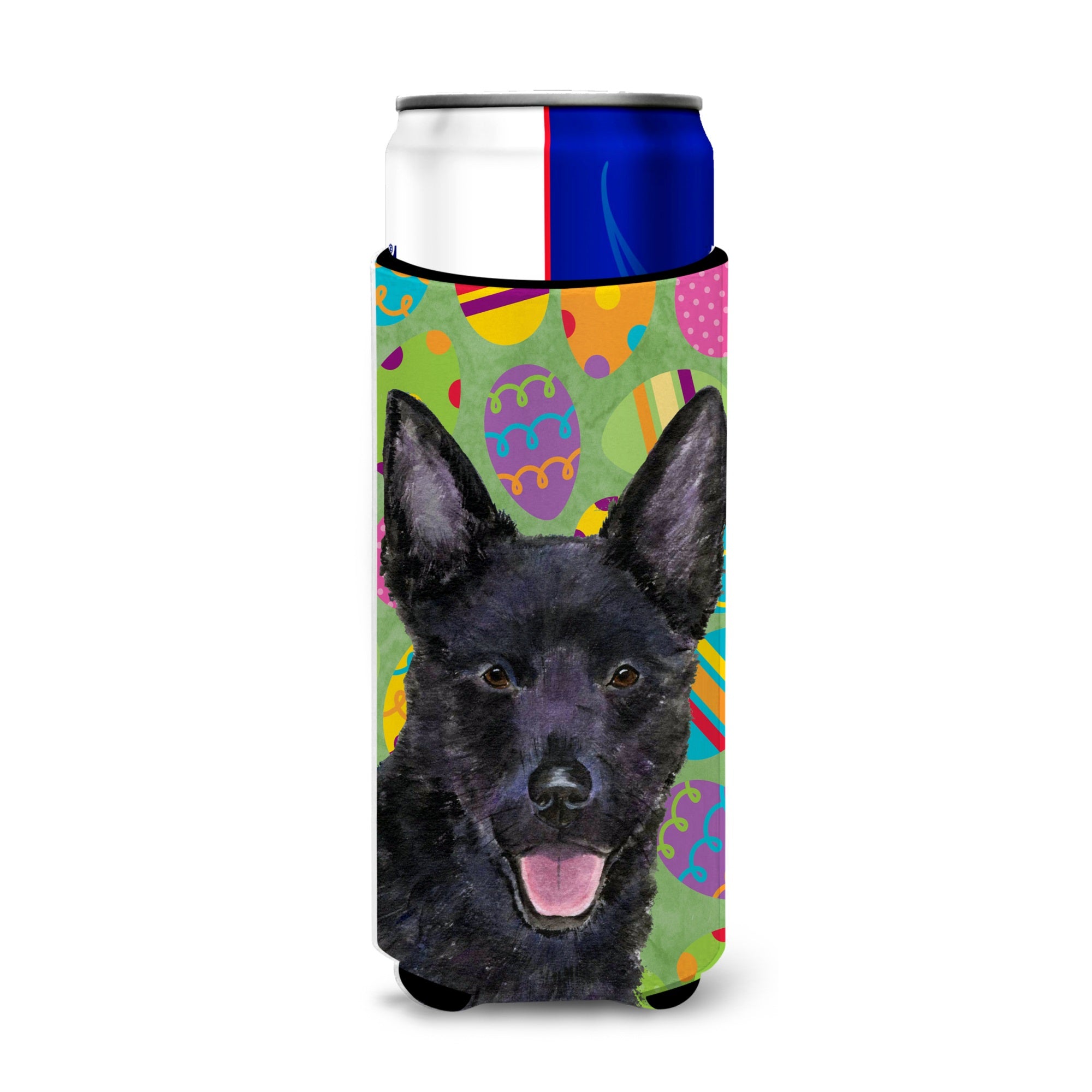 Australian Kelpie Easter Eggtravaganza Ultra Hugger For Slim Cans